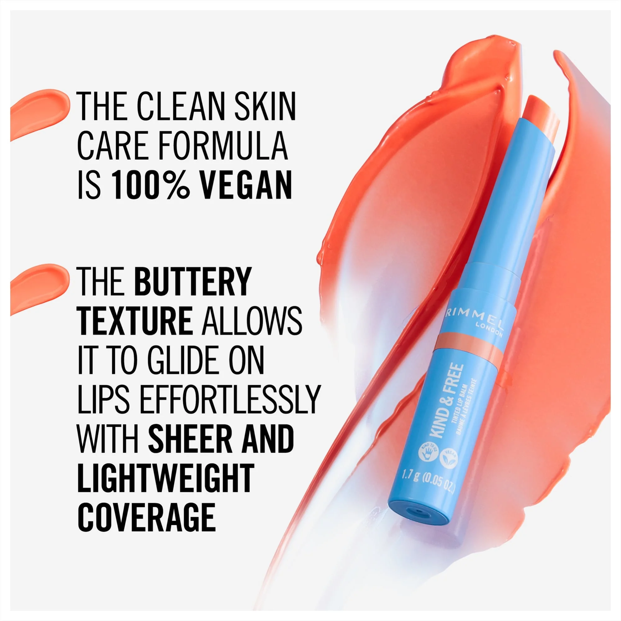 Rimmel London Kind & Free Tinted Lip Balm 1.7g - Image 3