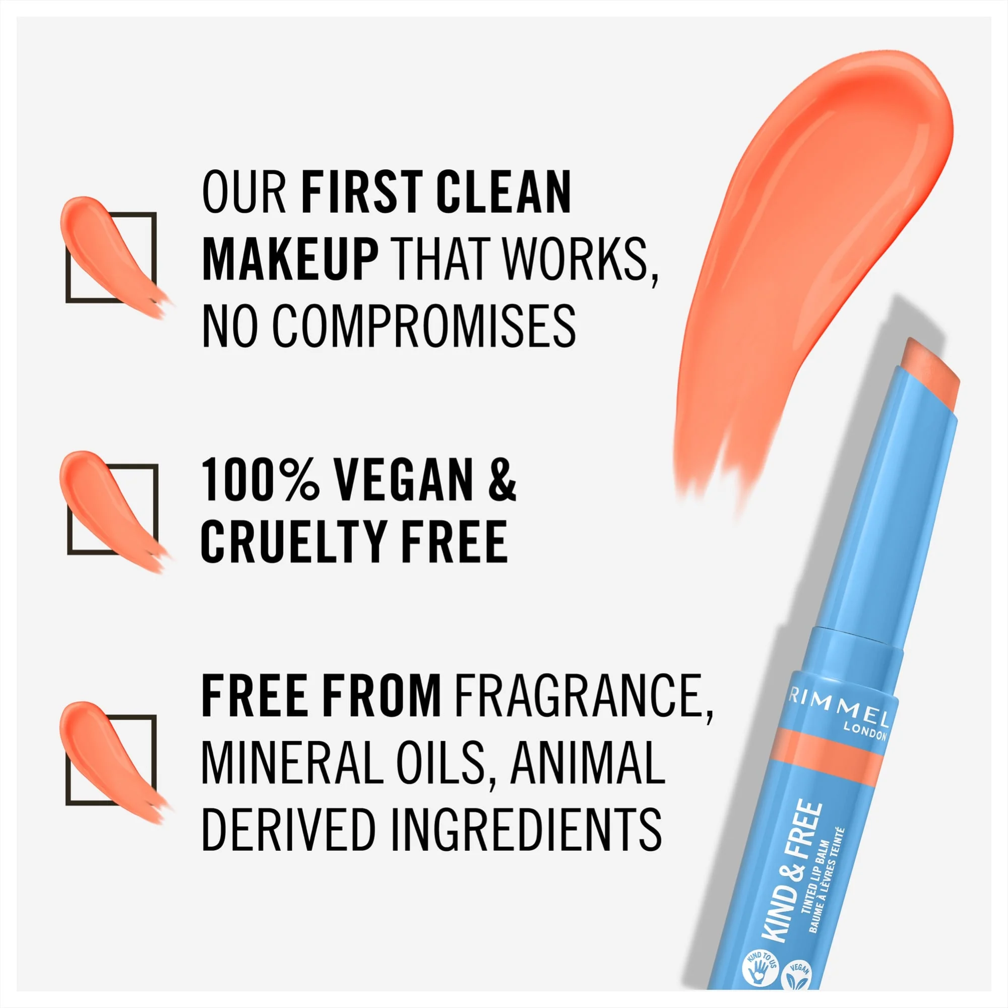 Rimmel London Kind & Free Tinted Lip Balm 1.7g - Image 4