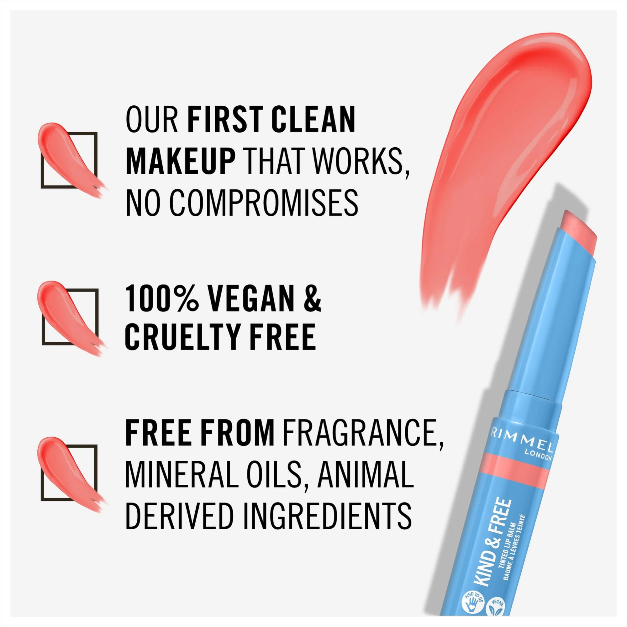 Rimmel London Kind & Free Tinted Lip Balm 1.7g - Image 8
