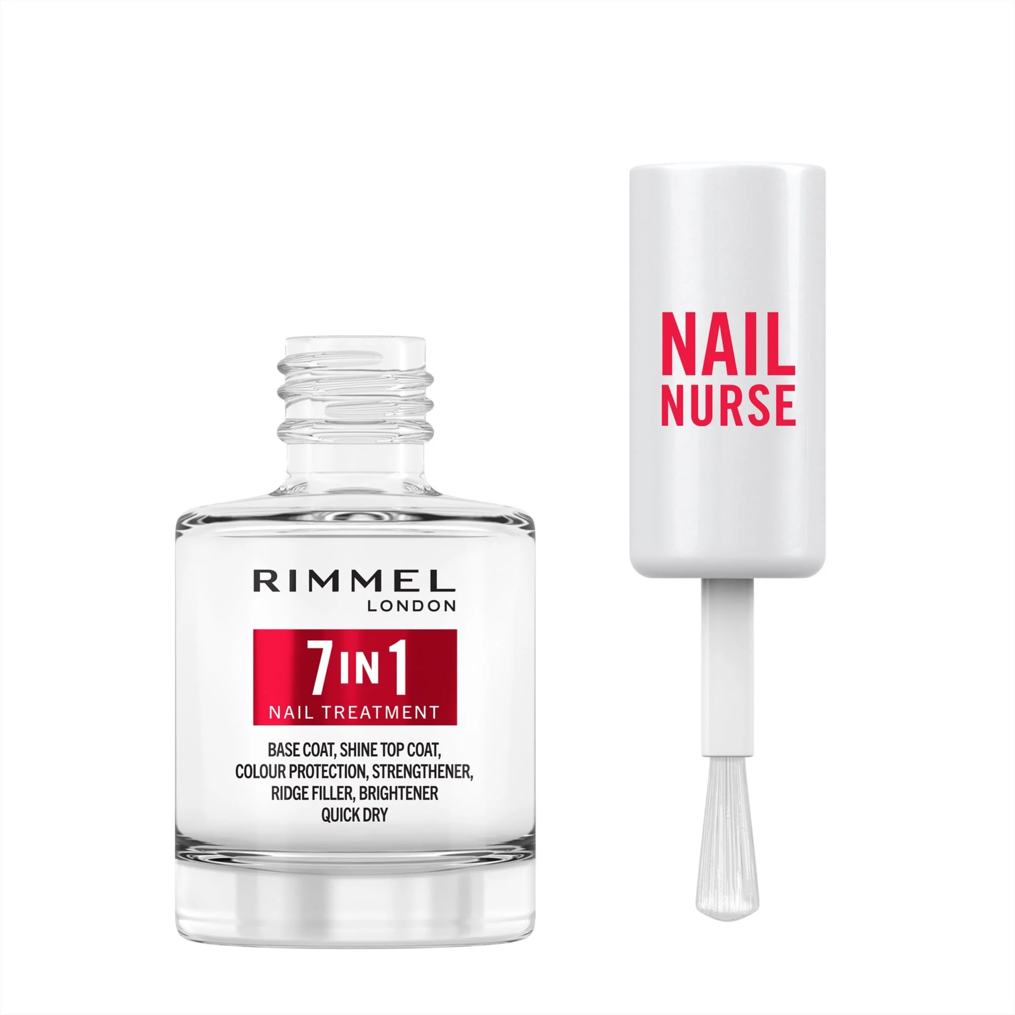 Rimmel London Nail Care 7 in 1 Multi Benefit Base & Top Coat 12ml