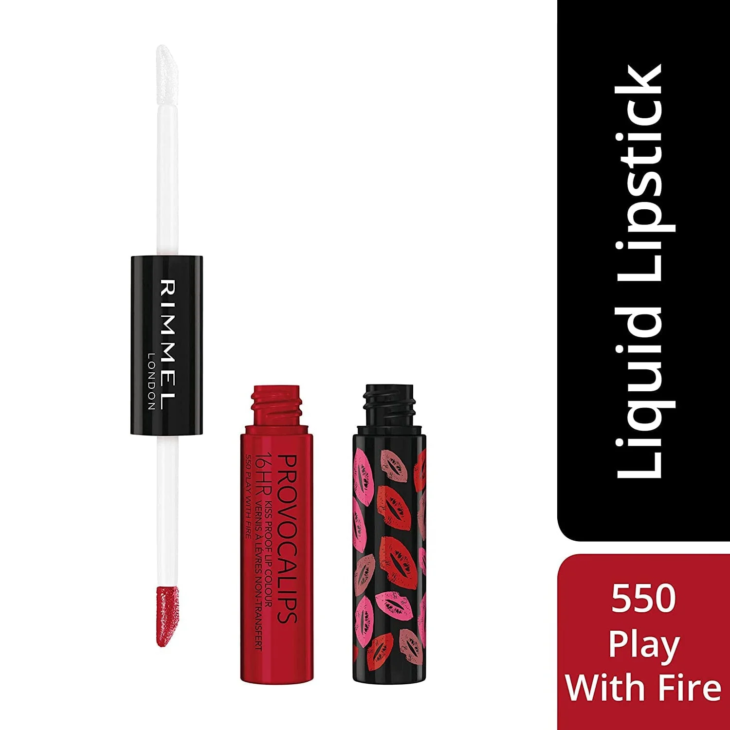 Rimmel Provocalips 16Hr Kiss Proof Lip Colour Long Lasting Lipstick 7ml - Image 3