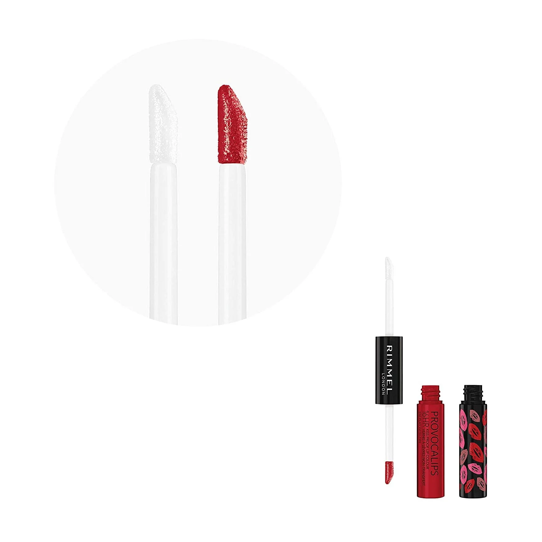 Rimmel Provocalips 16Hr Kiss Proof Lip Colour Long Lasting Lipstick 7ml - Image 4