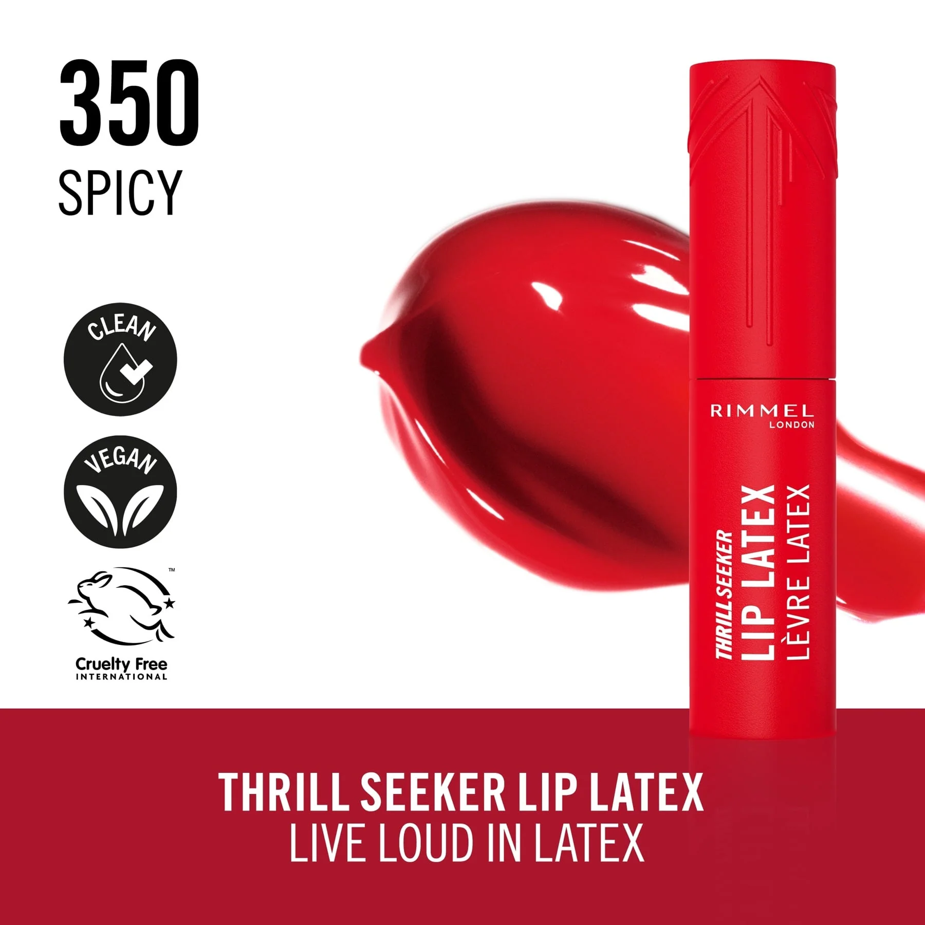 Rimmel Thrill Seeker Lip Latex 6ml - Image 43
