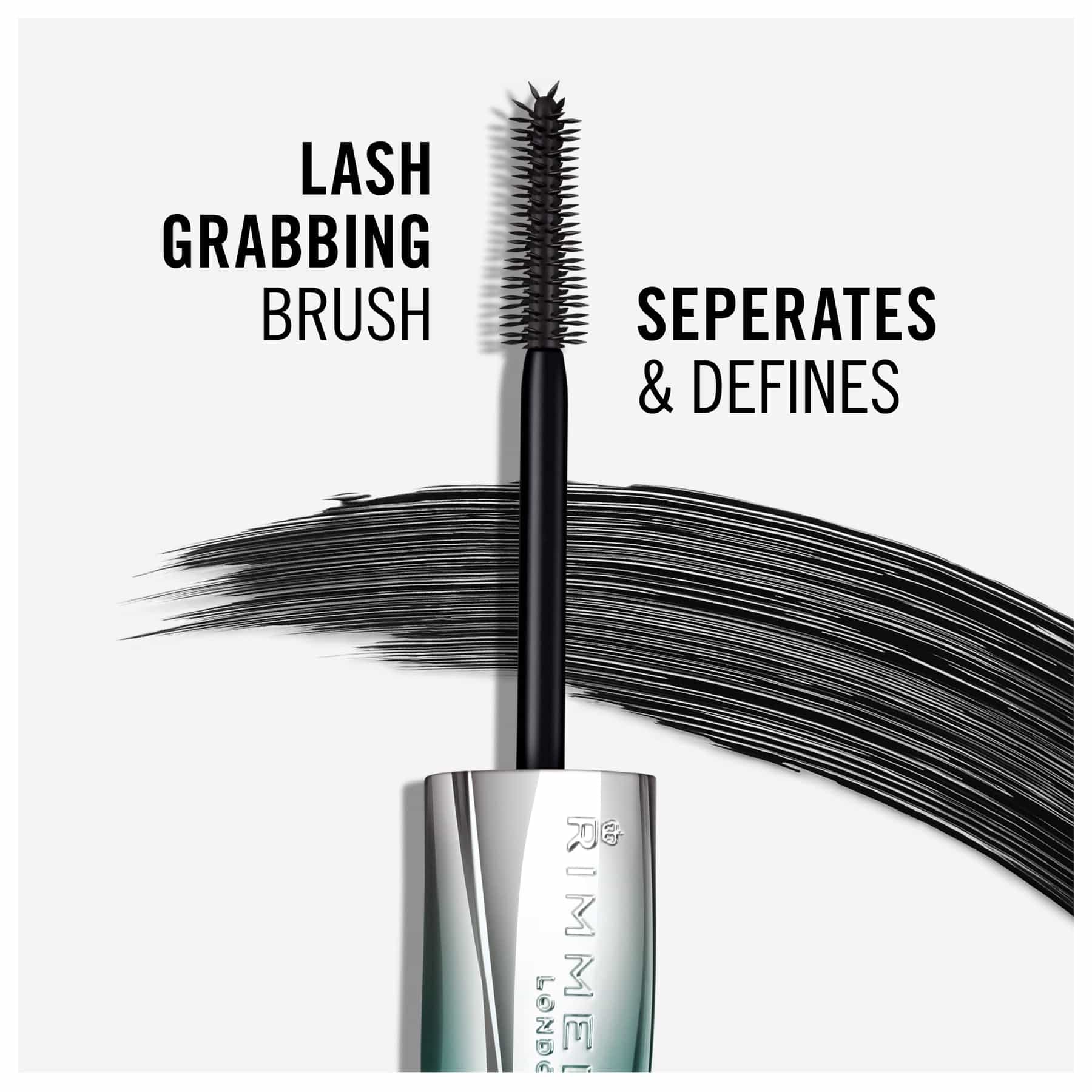 Rimmel Wonder’Extension Lash Extension Effect Mascara 001 Very Black 11ml - Image 6