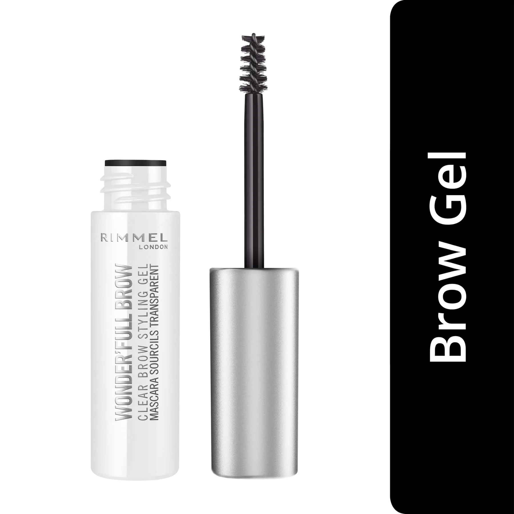 Rimmel Wonder'full Brow Gel 004 Clear 4.5ml - Image 3
