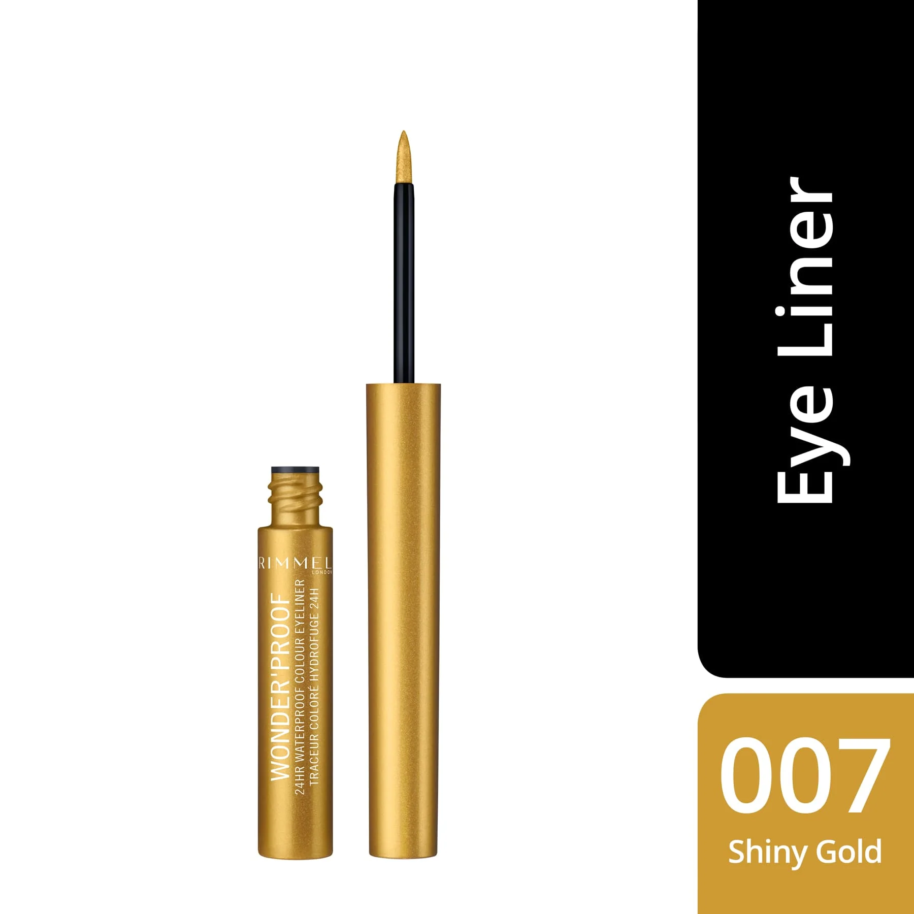 Rimmel Wonder'Proof 24Hr Waterproof Colour Liquid Eyeliner 1.4ml - Image 2
