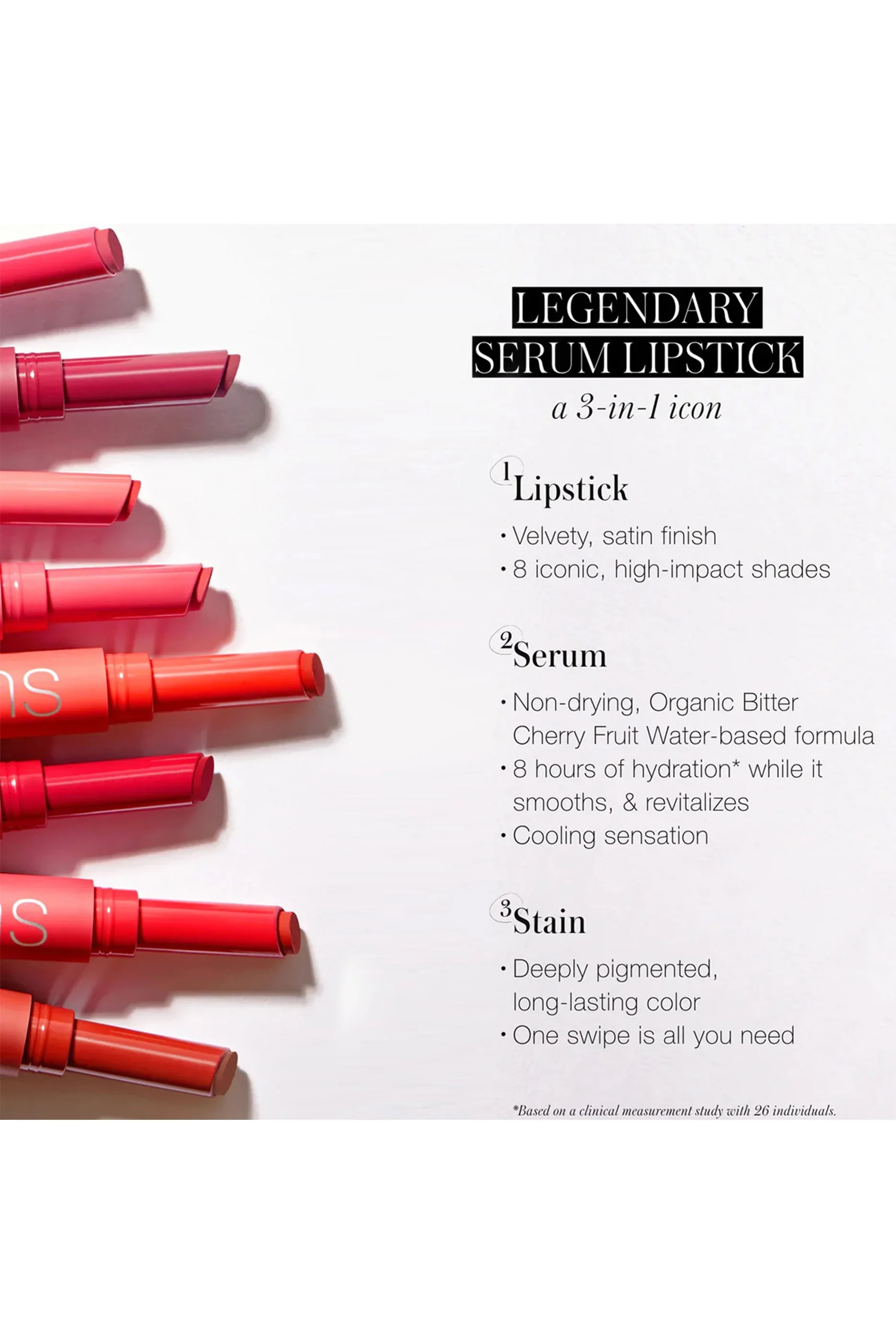 RMS Beauty Legendary Serum Lipstick 3.5g - Image 8
