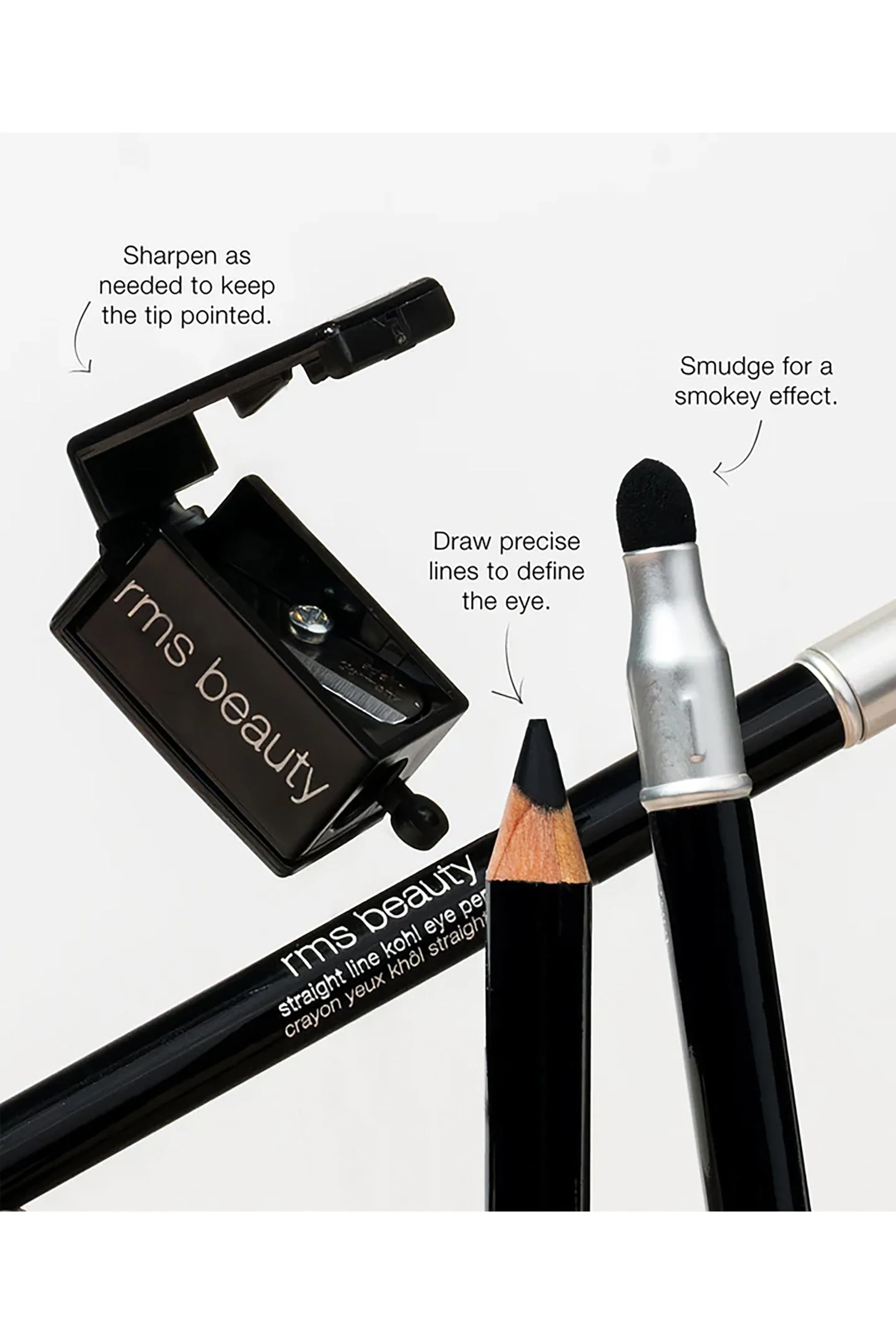 RMS Beauty Straight Line Kohl Eye Pencil - Image 8