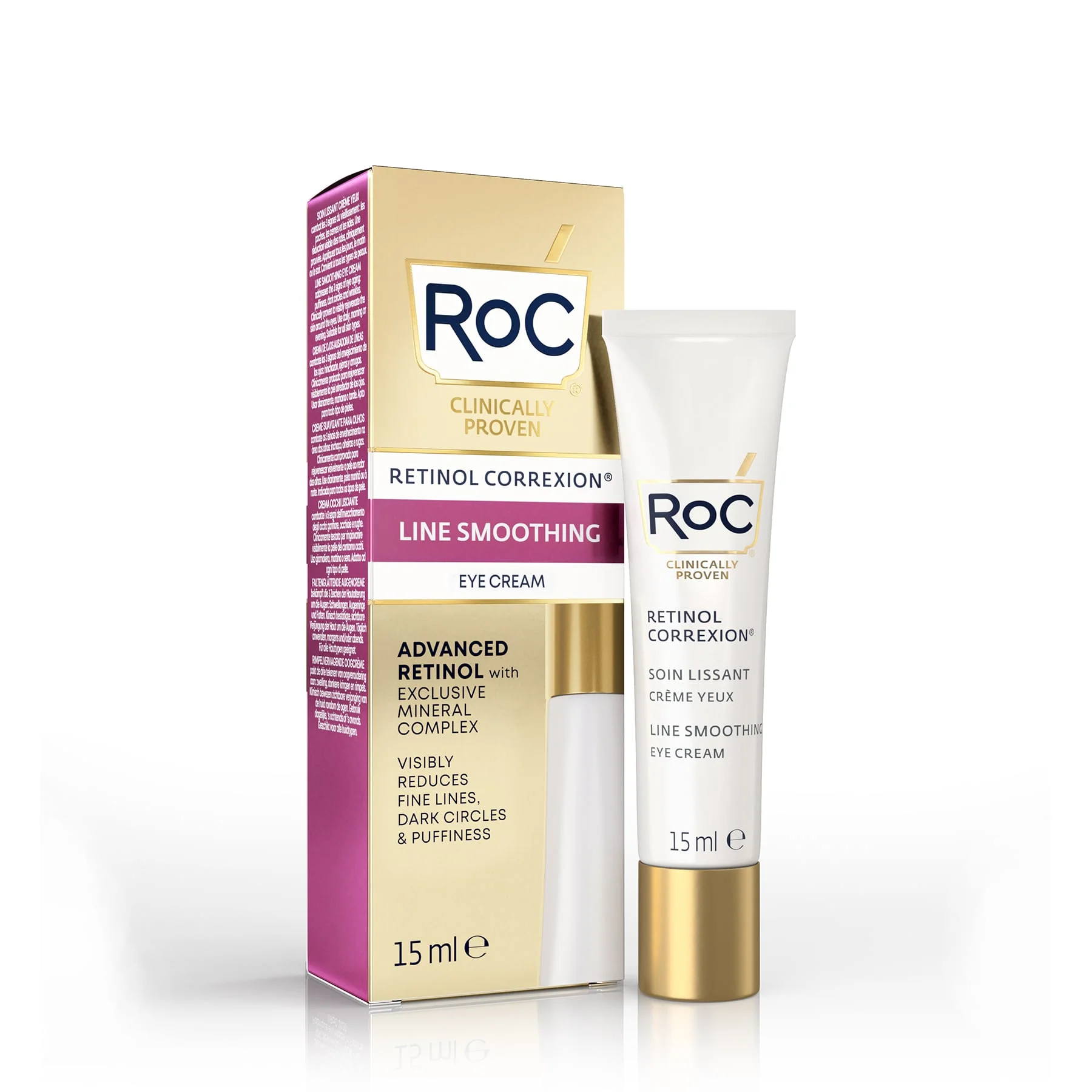 RoC Retinol Correxion Line Smoothing Eye Cream 15ml - Image 2
