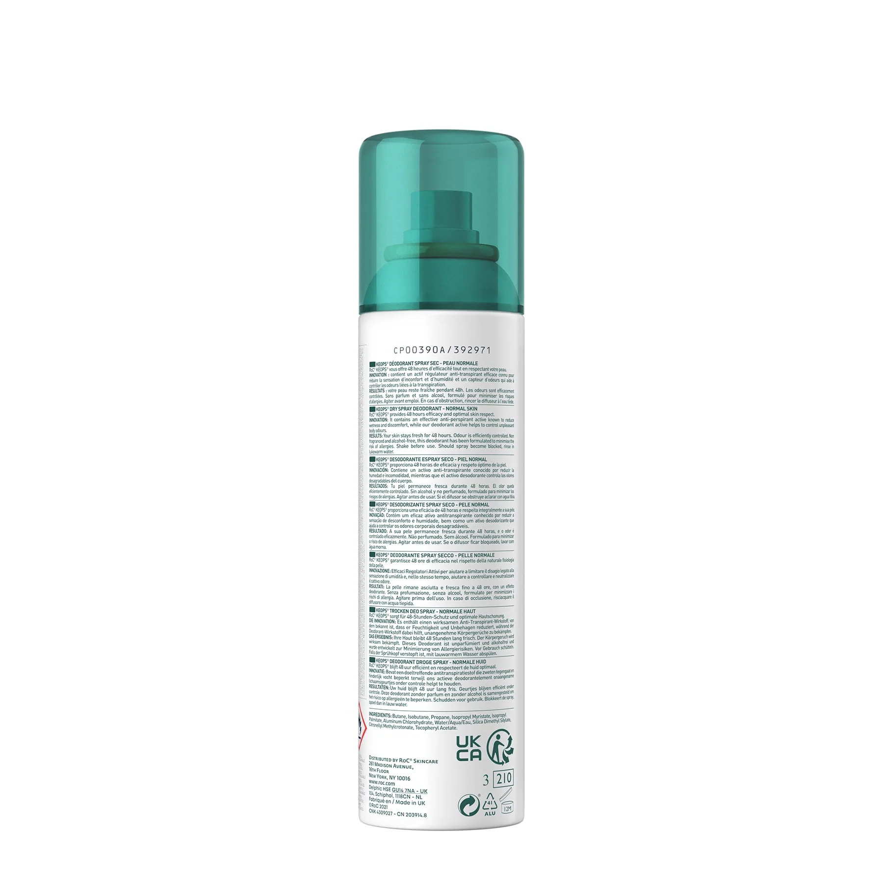 RoC KEOPs Dry Spray Deodorant 100ml - Image 2