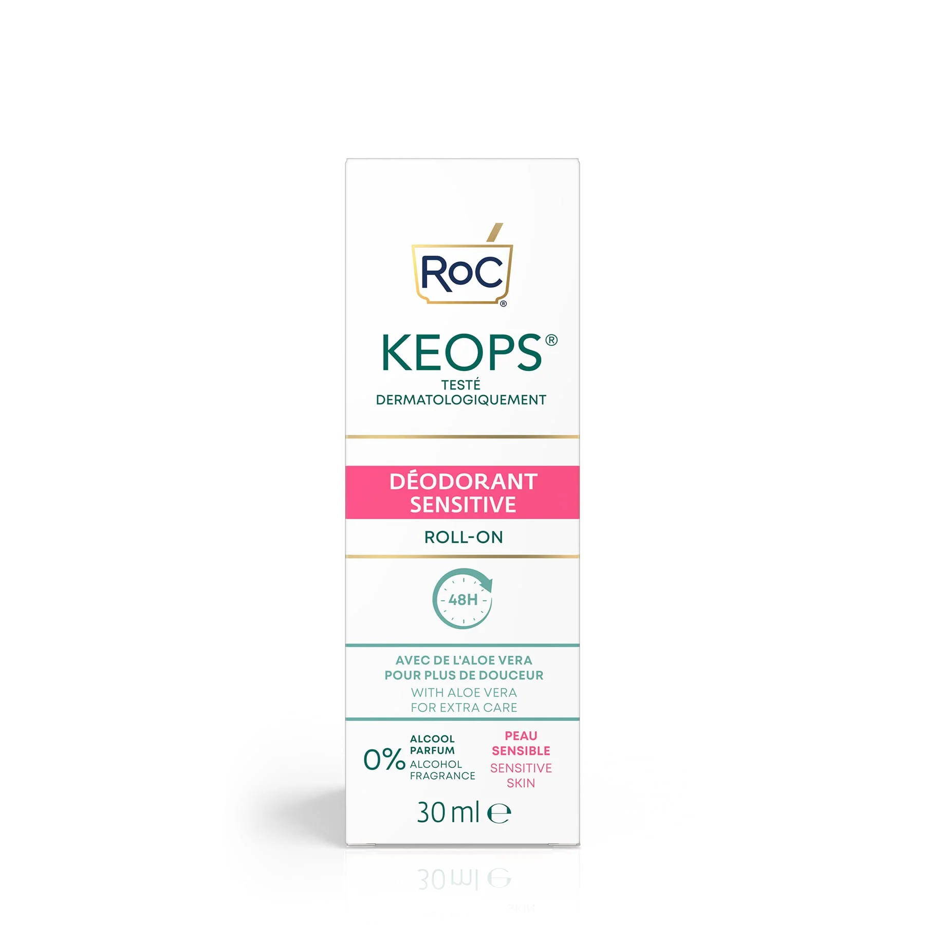 RoC KEOPs Roll On Deodorant for Sensitive Skin 30ml - Image 2