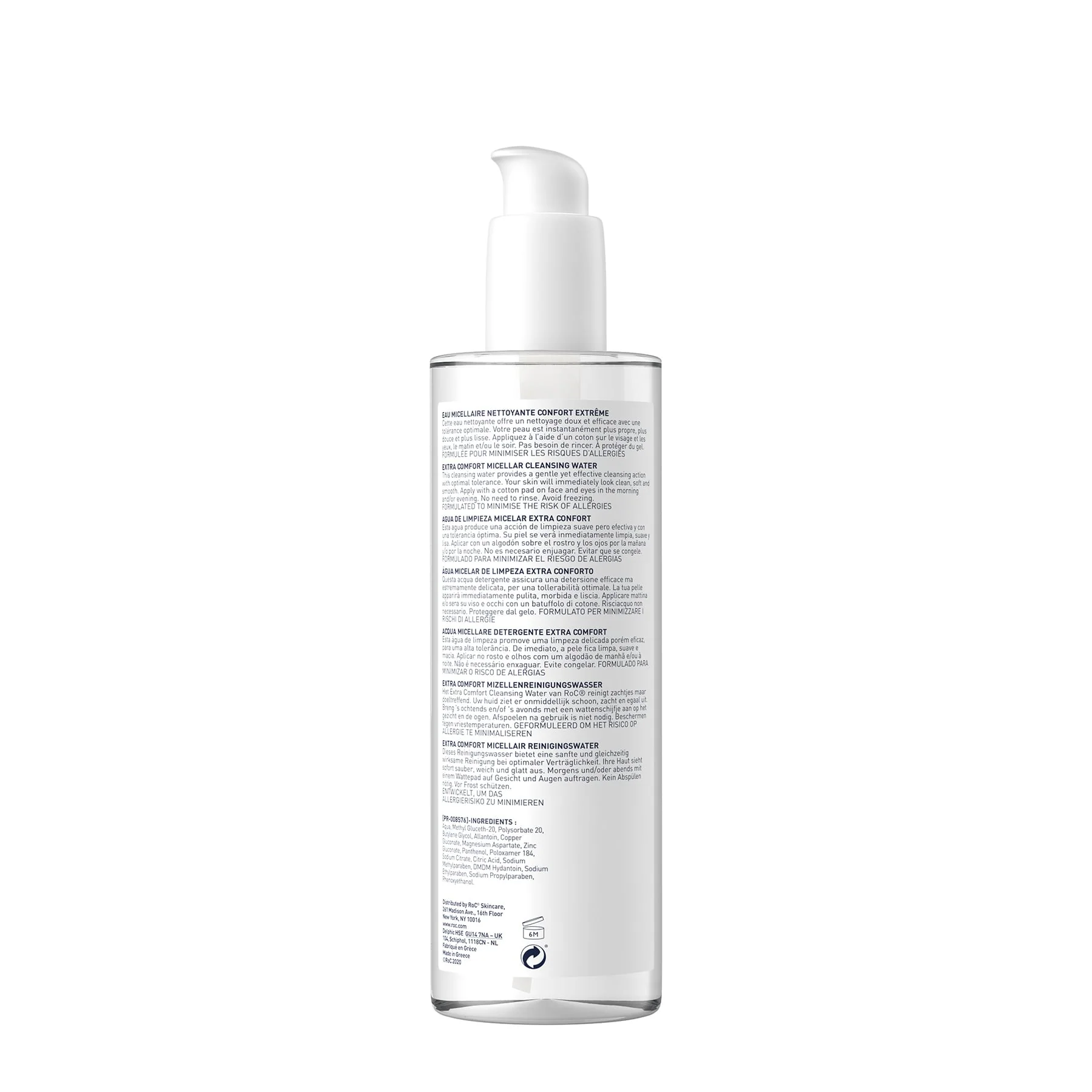 RoC Micellar Extra Comfort Cleansing Water 400ml - Image 2