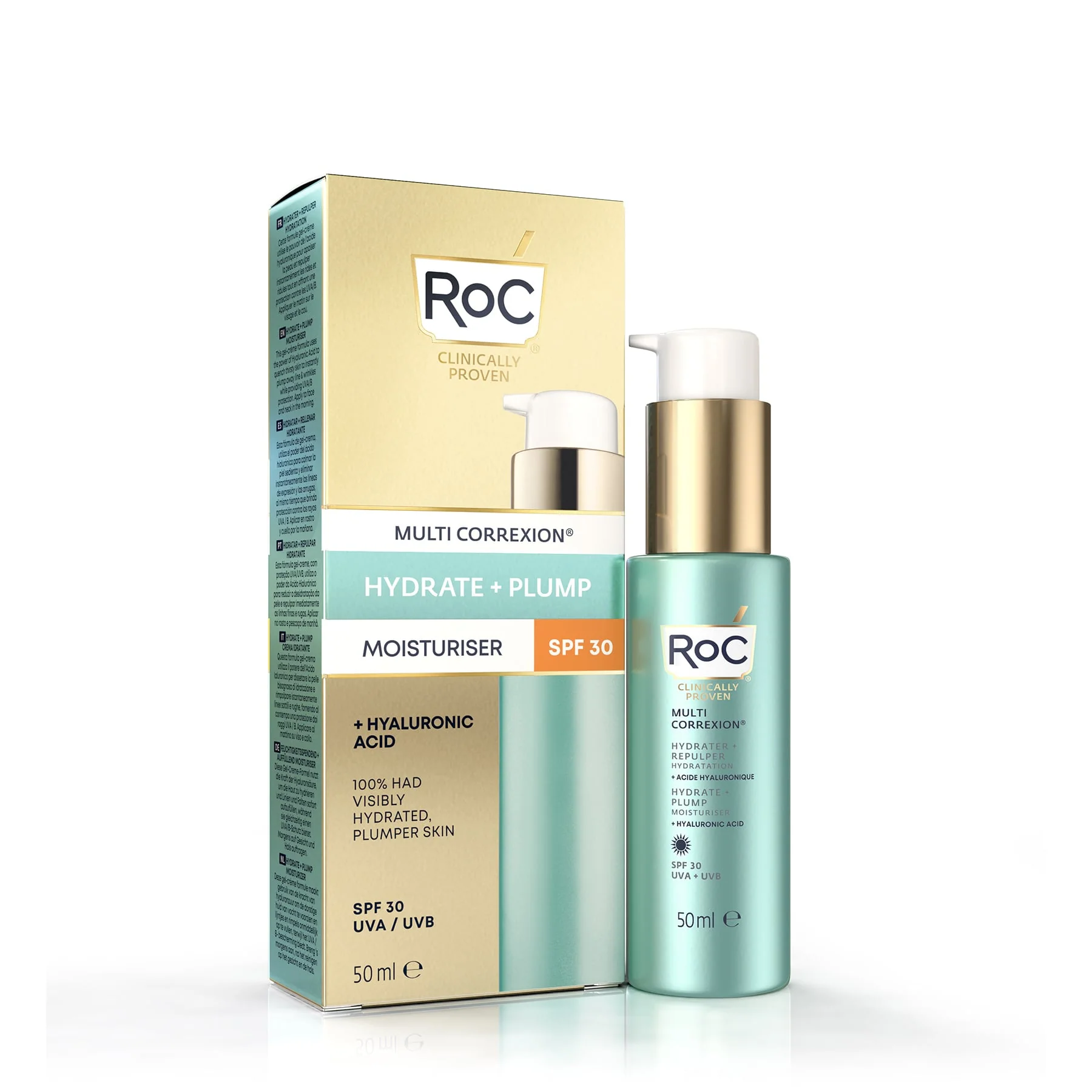 RoC Multi Correxion Hydrate + Plump Moisturizer SPF 30 50ml - Image 3