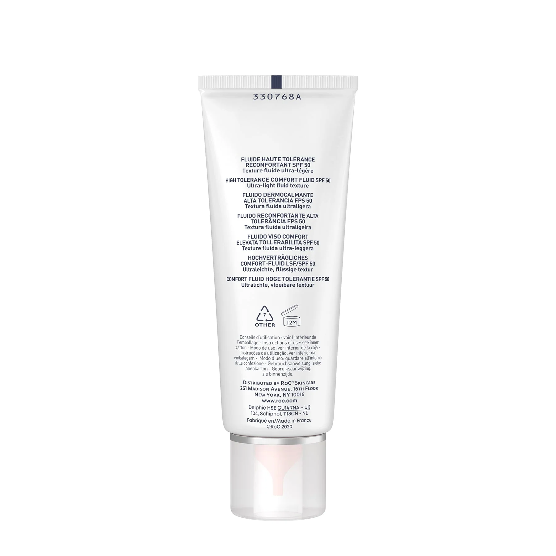 RoC Soleil-Protect High-Tolerance Comfort Fluid SPF 50 50ml - Image 2