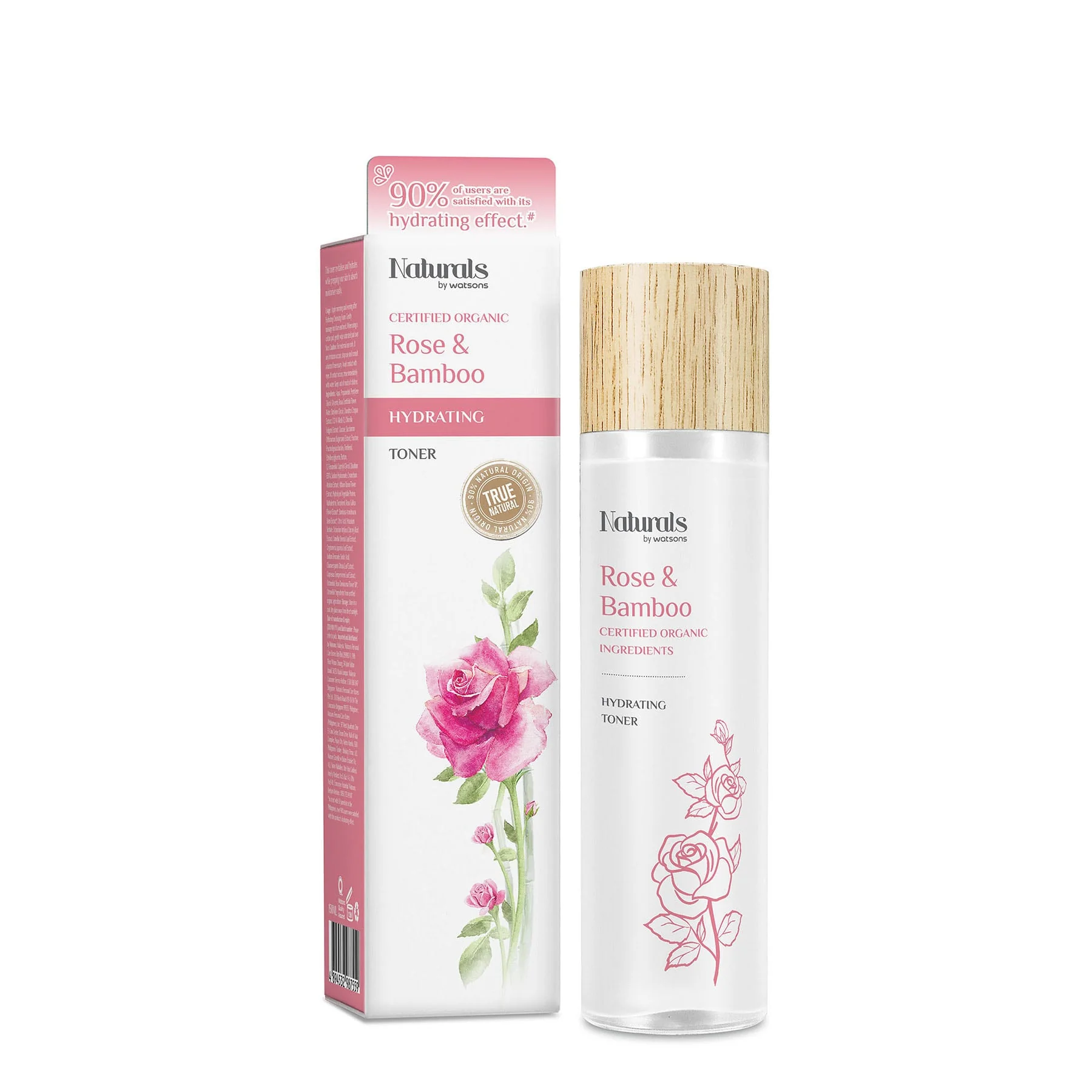 Rose & Bamboo Hydrating Toner 150ml - Image 2