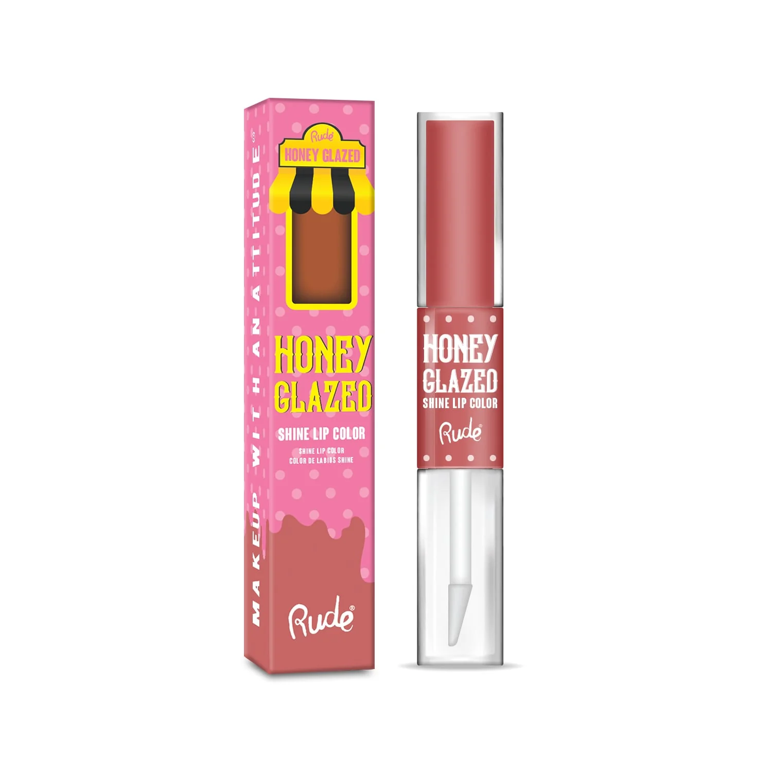 Rude Honey Glazed Shine Lip Color 3.6g - Image 8