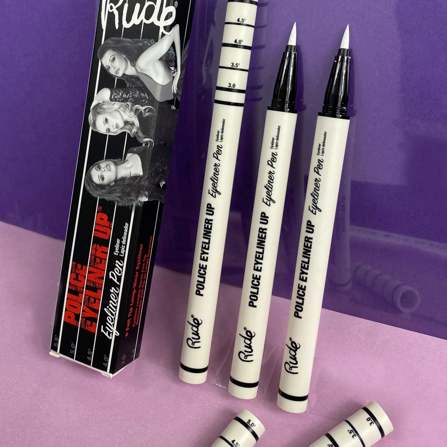 Rude Police Eyeliner Up Eyeliner Pen 1.8ml - Image 4