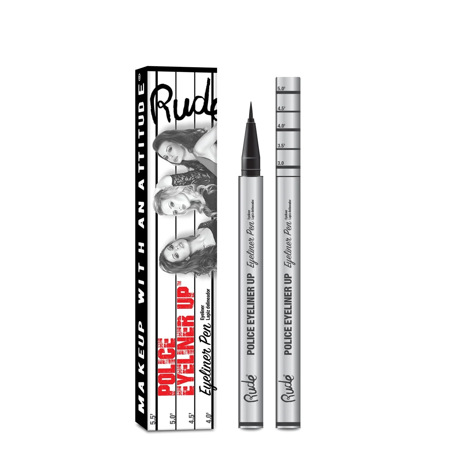 Rude Police Eyeliner Up Eyeliner Pen 1.8ml - Image 5