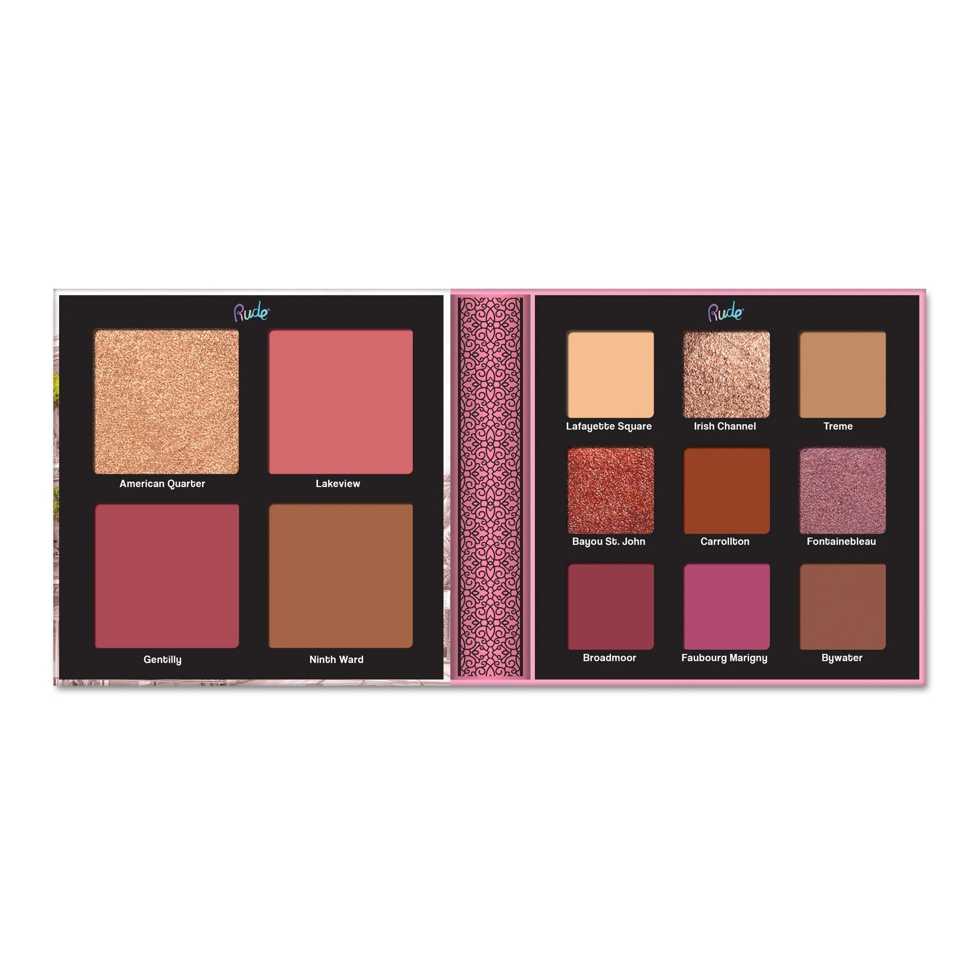 Rude York Face & Eye Palette - 13 shades - Image 5