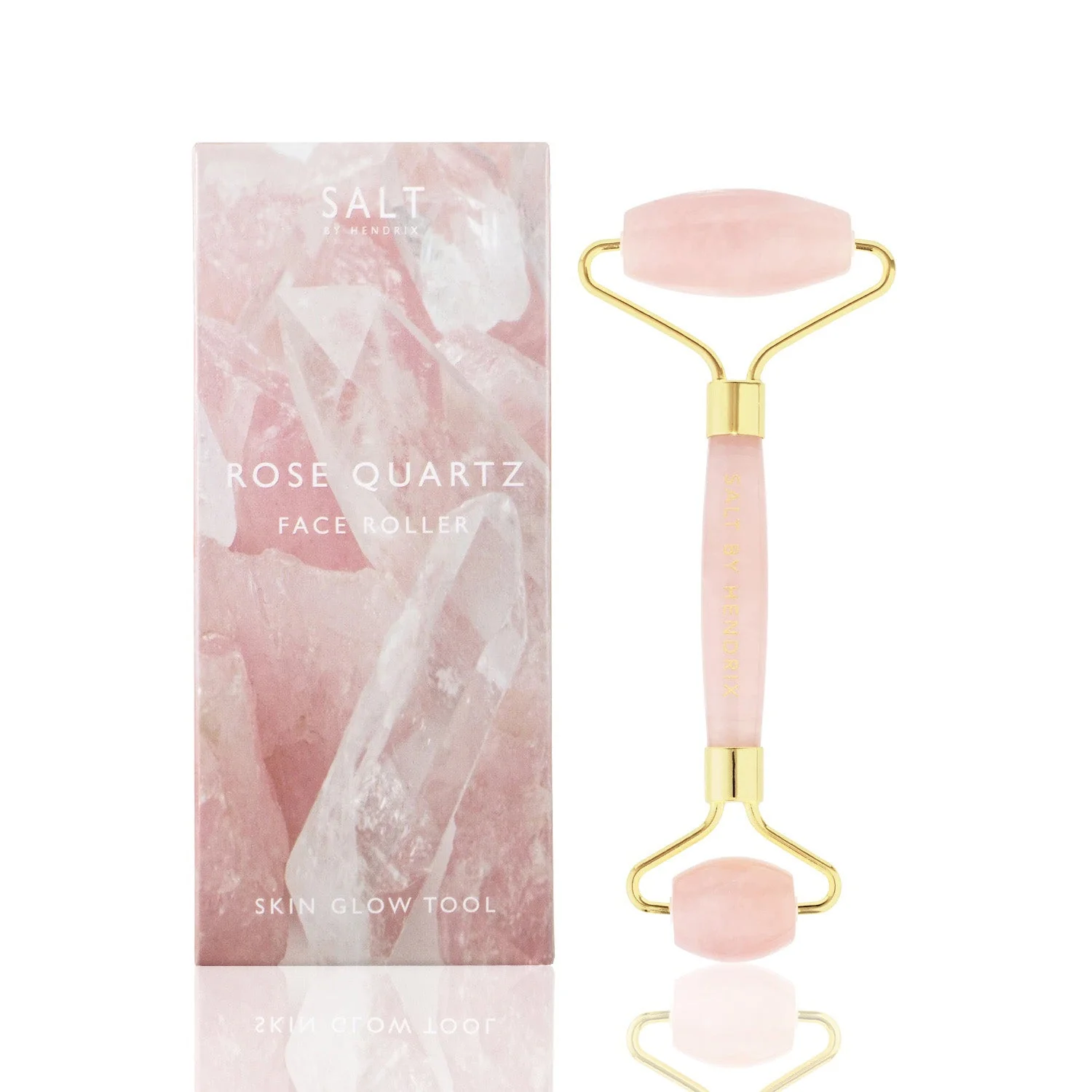 Salt by Hendrix Face Roller Rose Quartz 1pc - Image 2