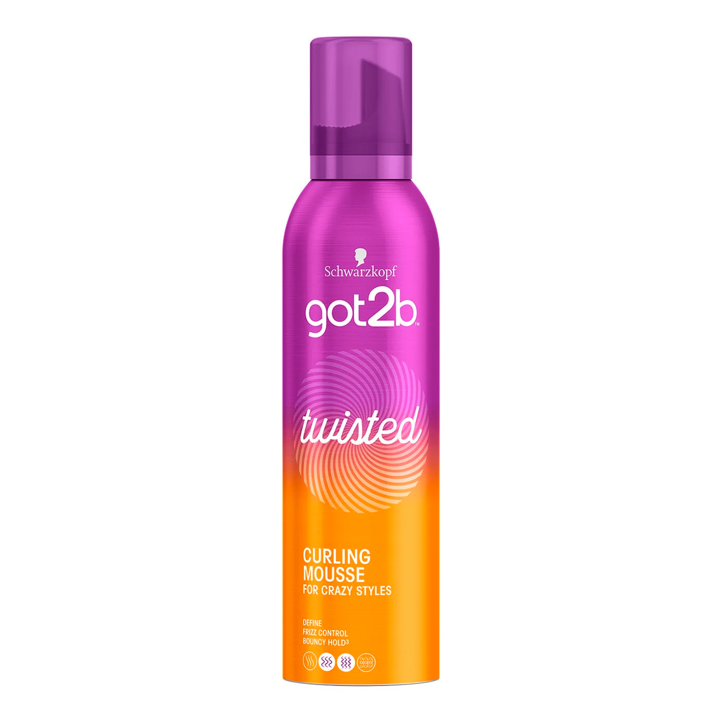 Schwarzkopf got2b Twisted Curling Hair Mousse 250ml