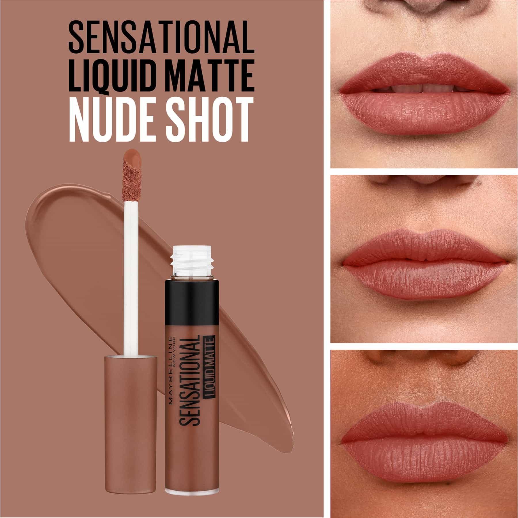 Maybelline Sensational Liquid Matte Lipstick 7ml - Image 17