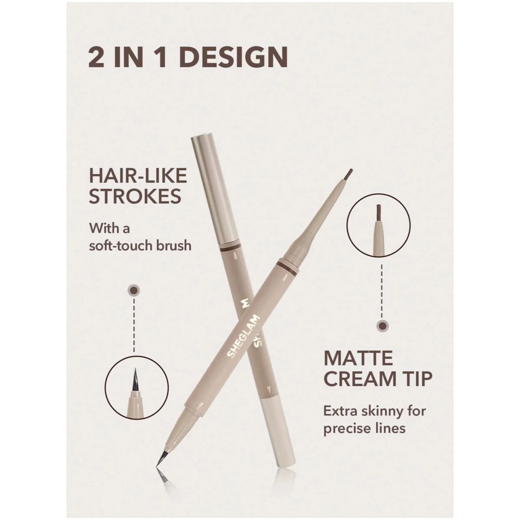 Sheglam Brows On Demand 2-In-1 Brow Pencil - Image 11