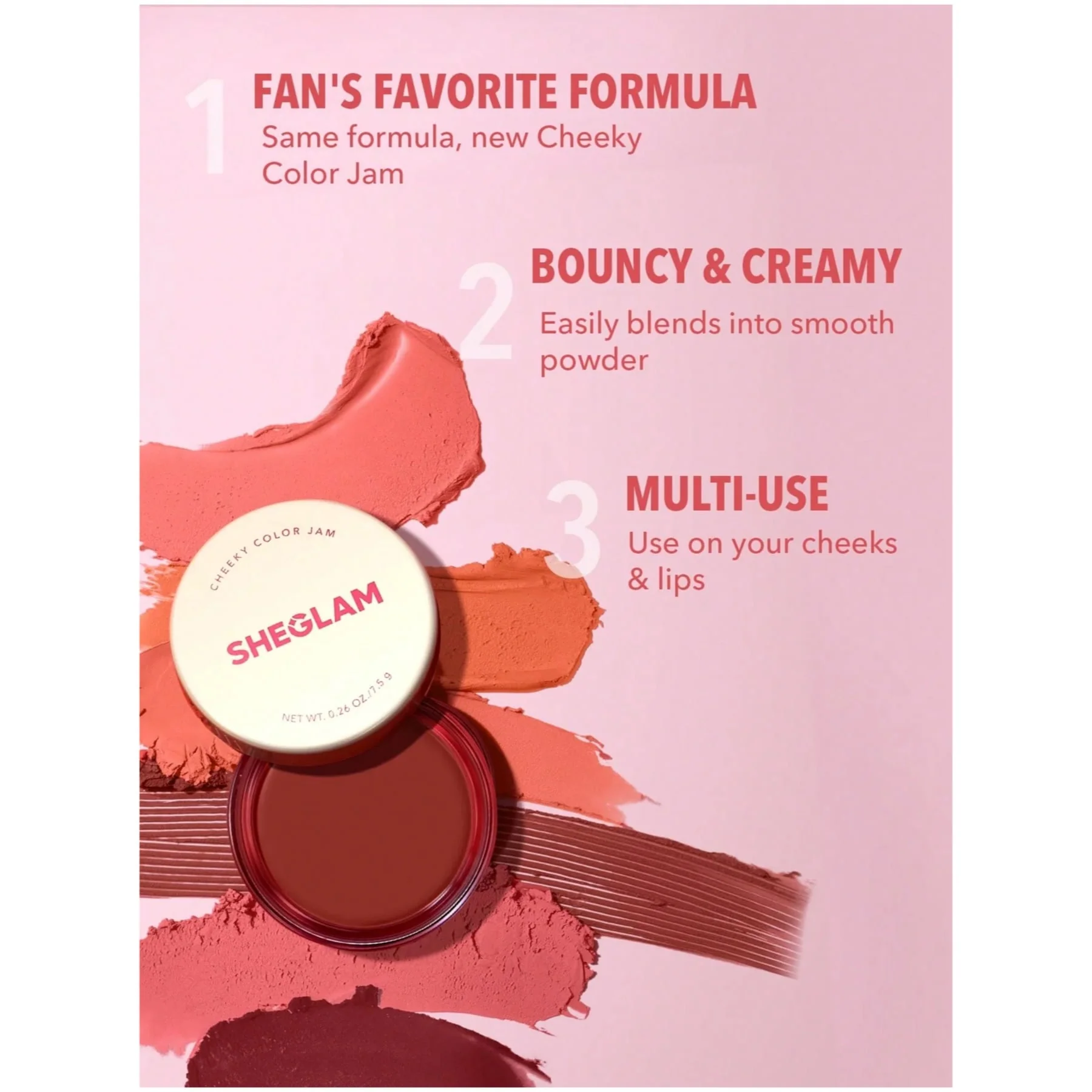 Sheglam Cheeky Color Jam Blush - Image 22