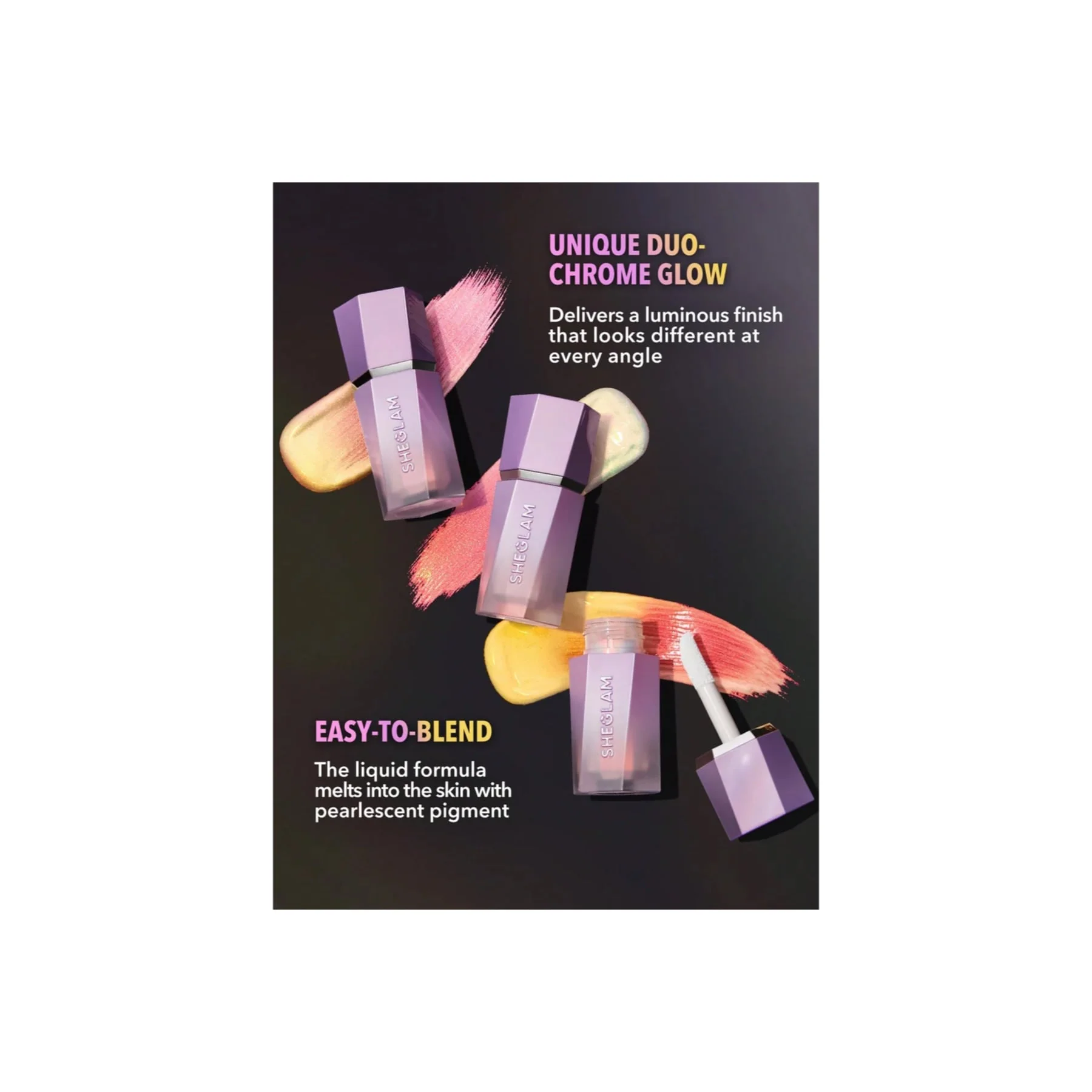 Sheglam Chroma-Glow Bloom Liquid Highlighter - Image 6