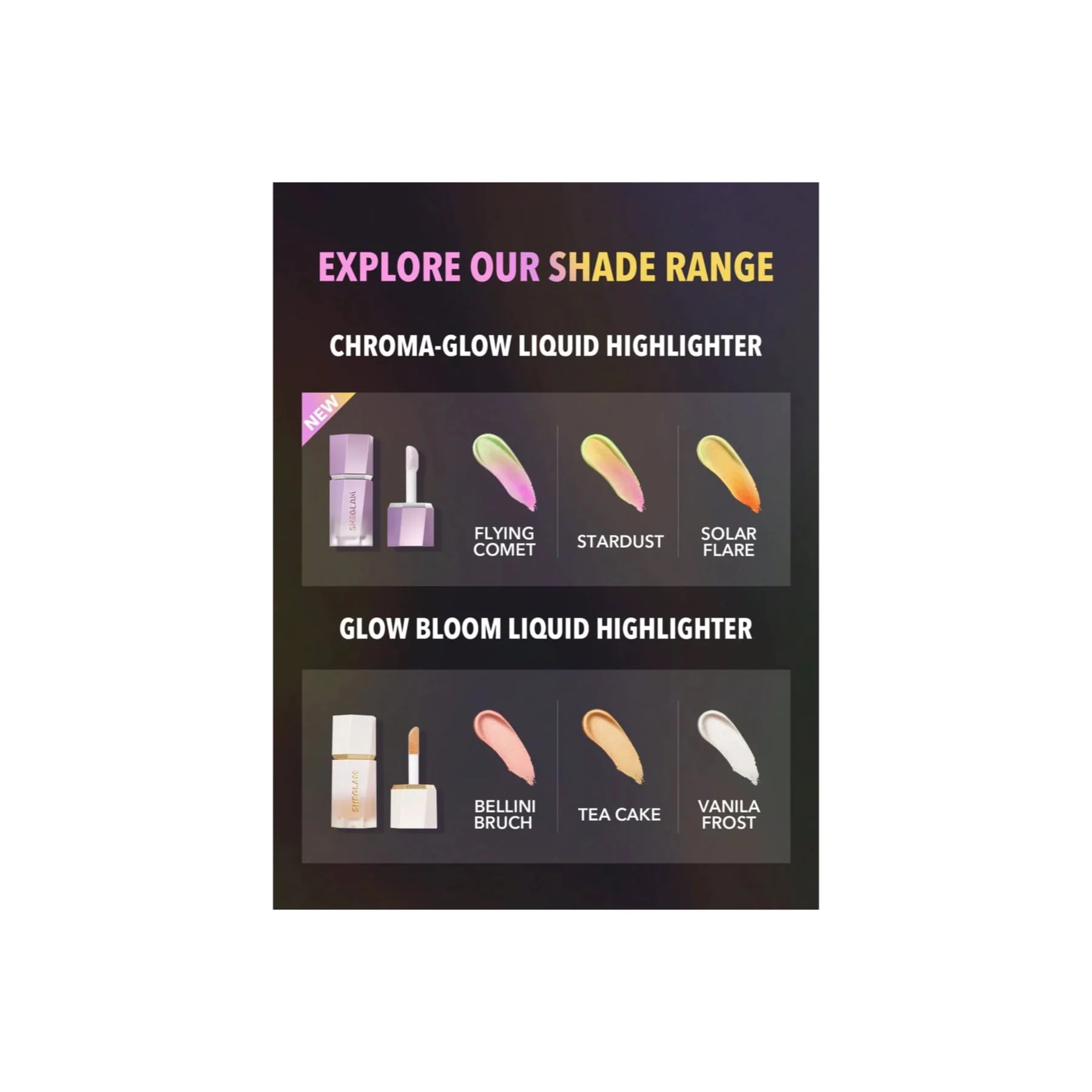 Sheglam Chroma-Glow Bloom Liquid Highlighter - Image 9