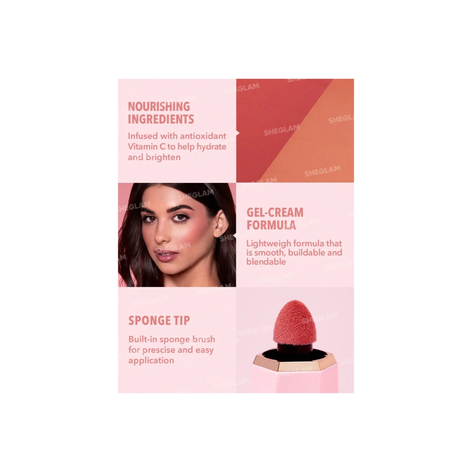 Sheglam Color Bloom Liquid Blush Matte Finish - Image 28