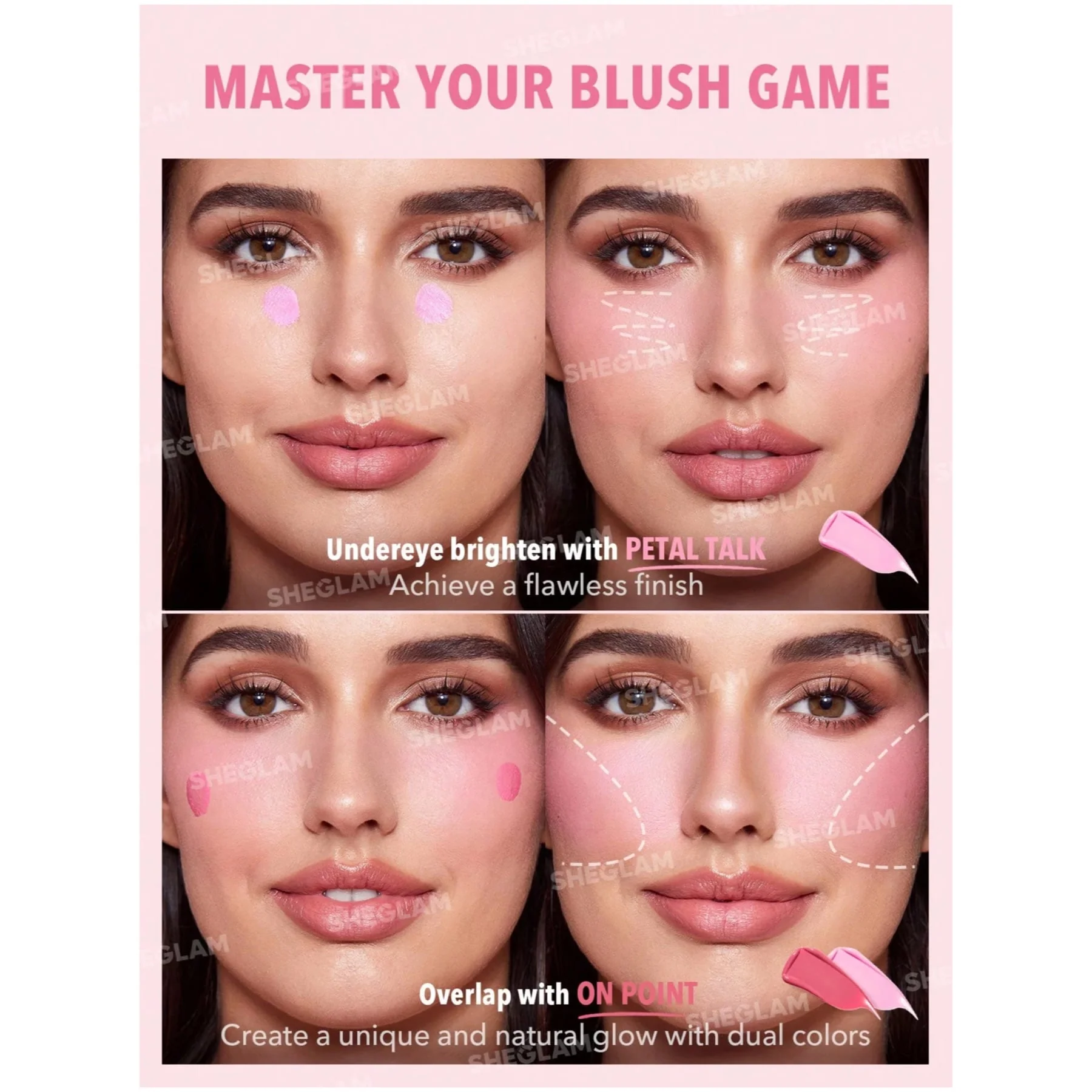 Sheglam Color Bloom Liquid Blush Matte Finish - Image 40