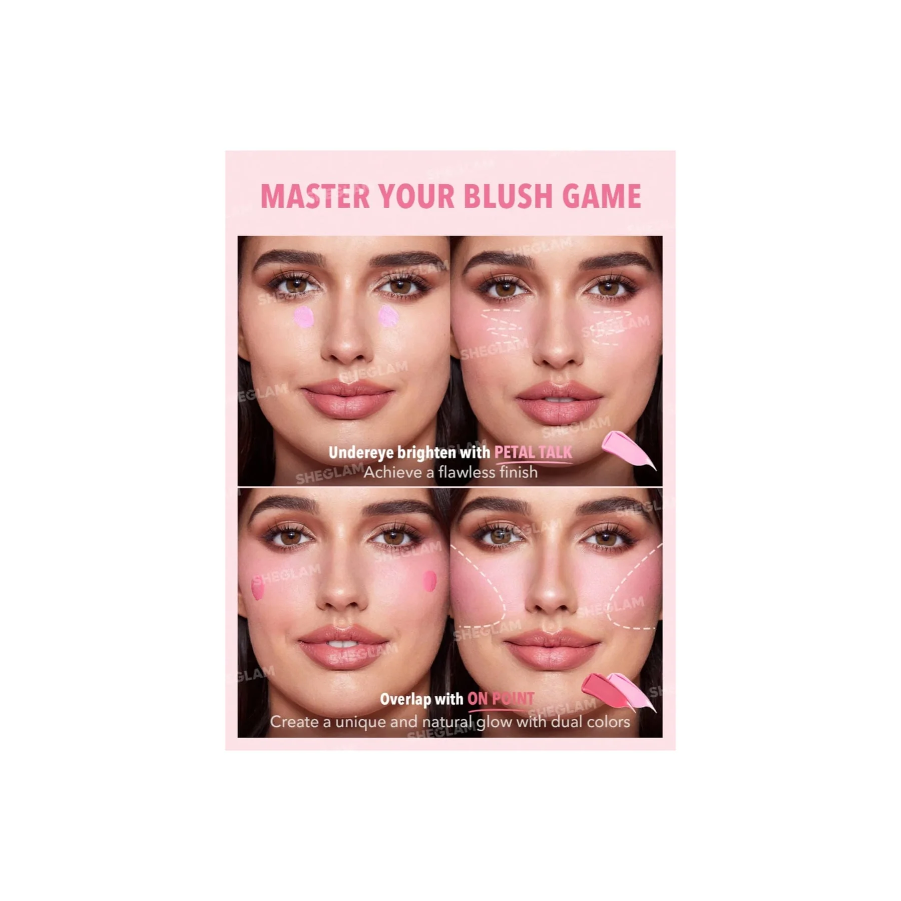 Sheglam Color Bloom Liquid Blush Matte Finish - Image 49