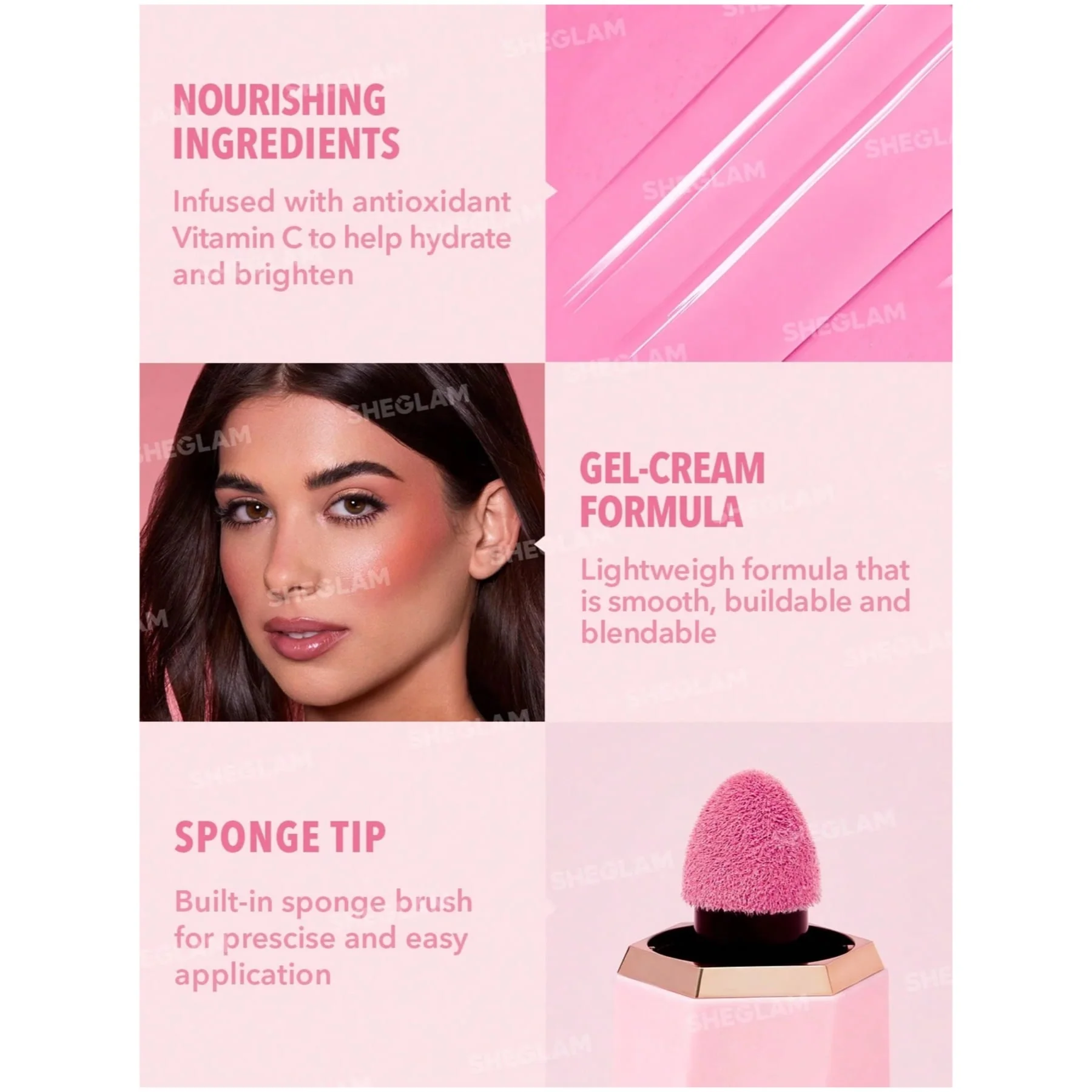 Sheglam Color Bloom Liquid Blush Matte Finish - Image 54