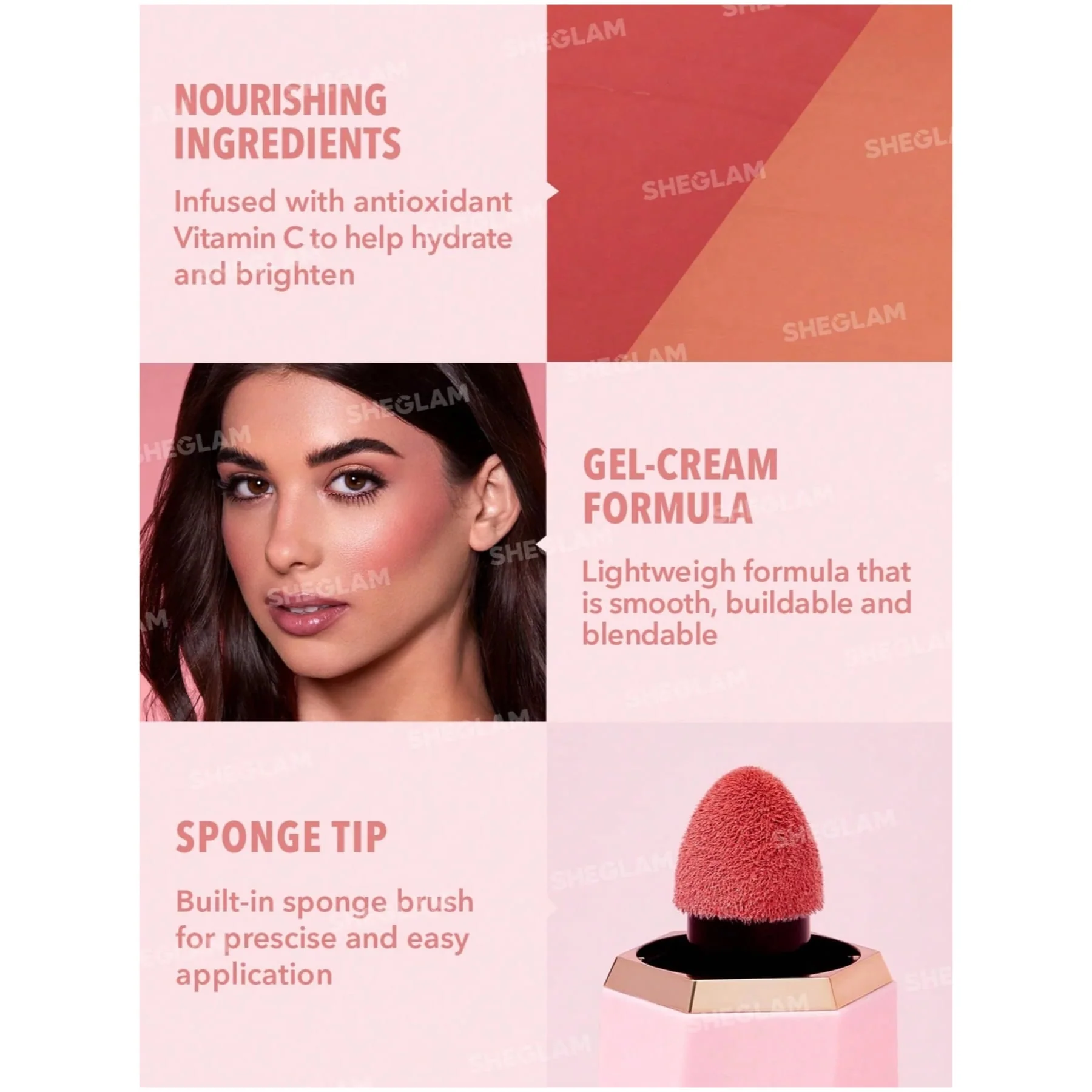 Sheglam Color Bloom Liquid Blush Matte Finish - Image 58