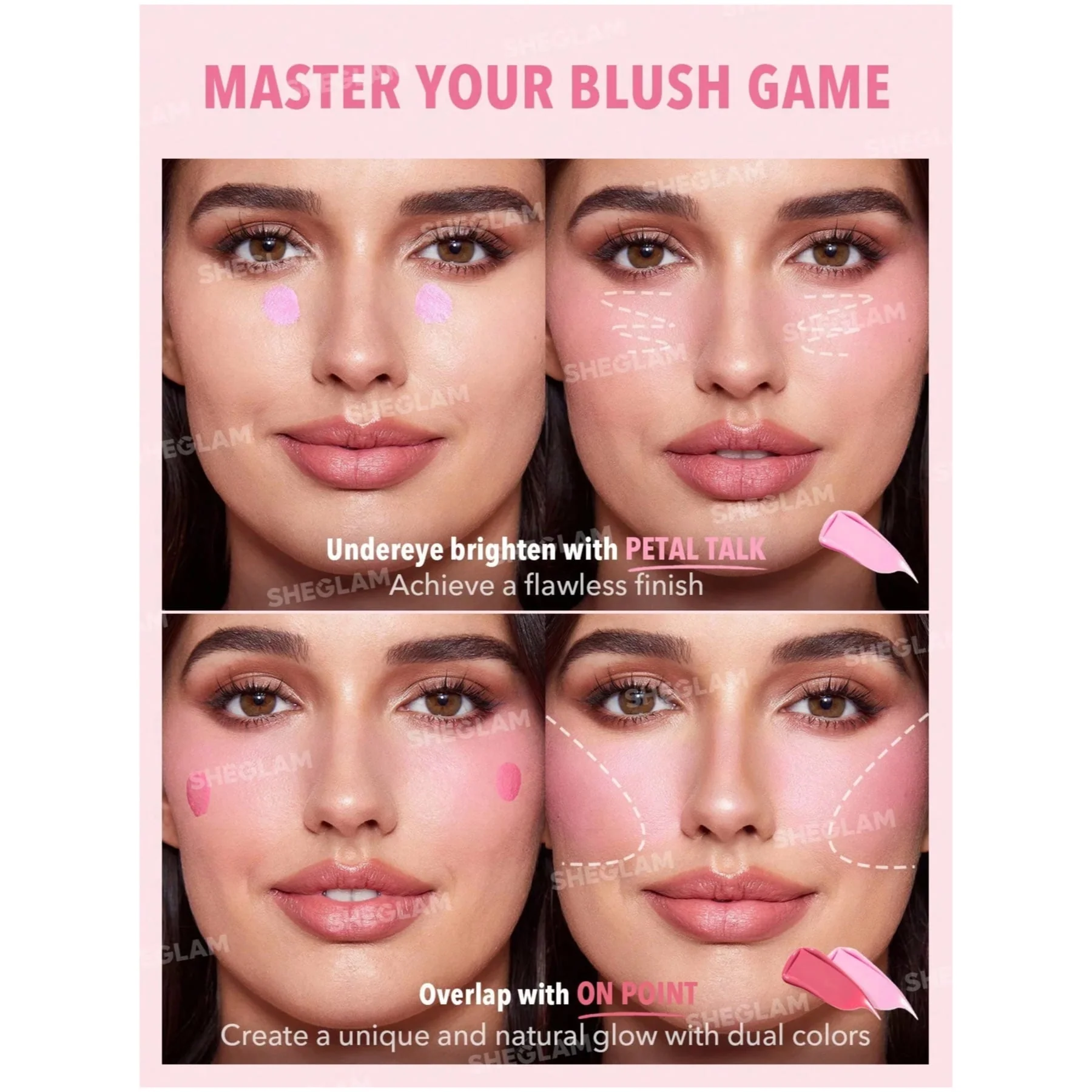 Sheglam Color Bloom Liquid Blush Matte Finish - Image 74