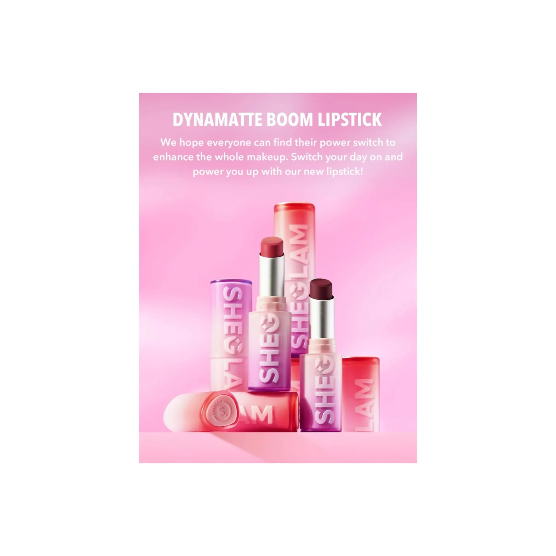 Sheglam Dynamatte Boom Long-lasting Matte Lipstick - Image 71