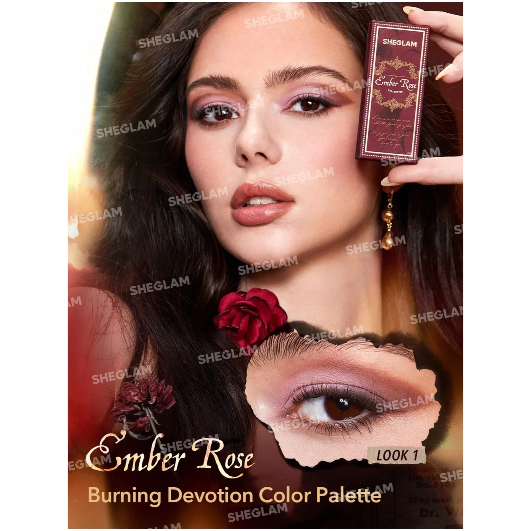 Sheglam Ember Rose Burning Devotion Color Palette - Image 2