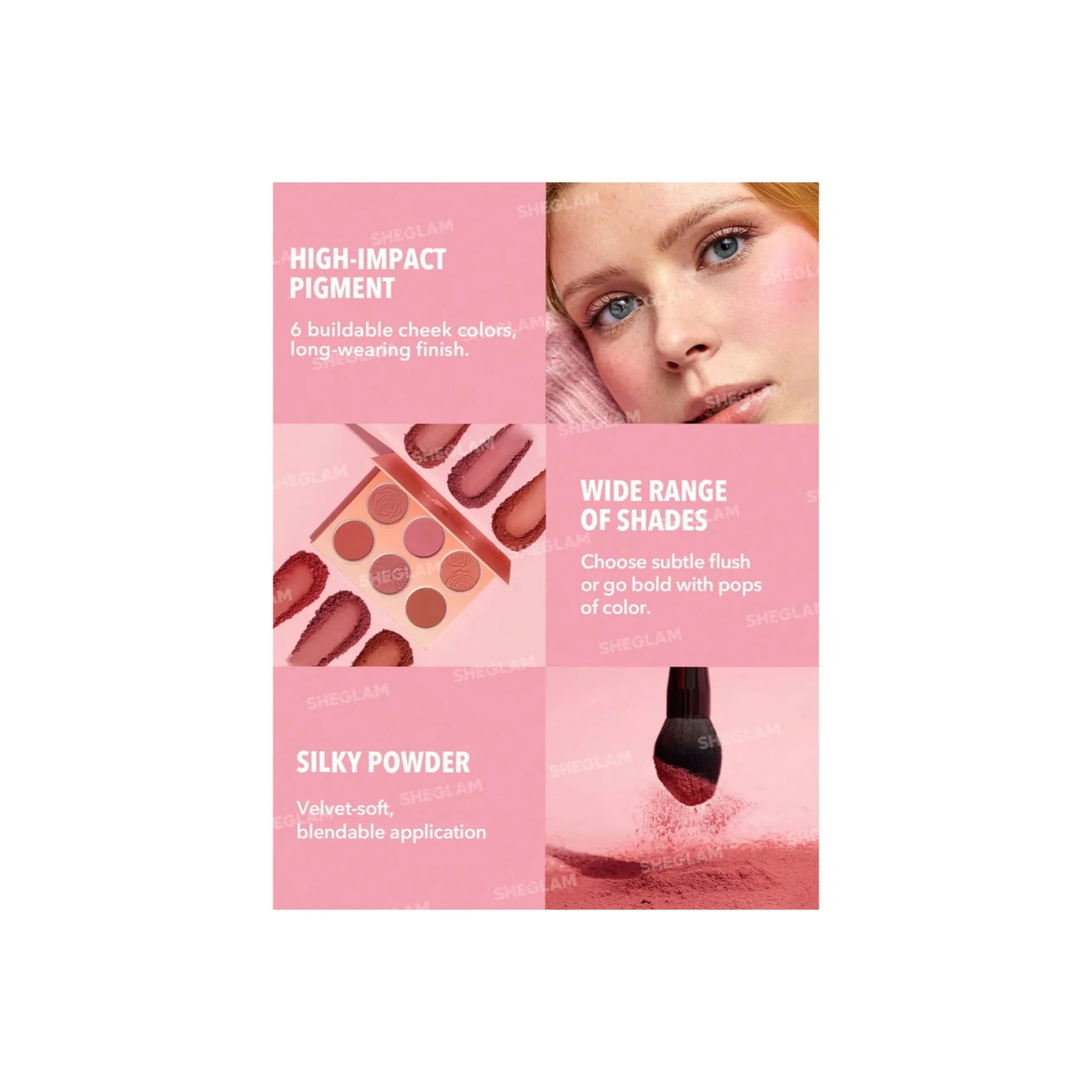 Sheglam Floral Flush Blush Palette - Image 10