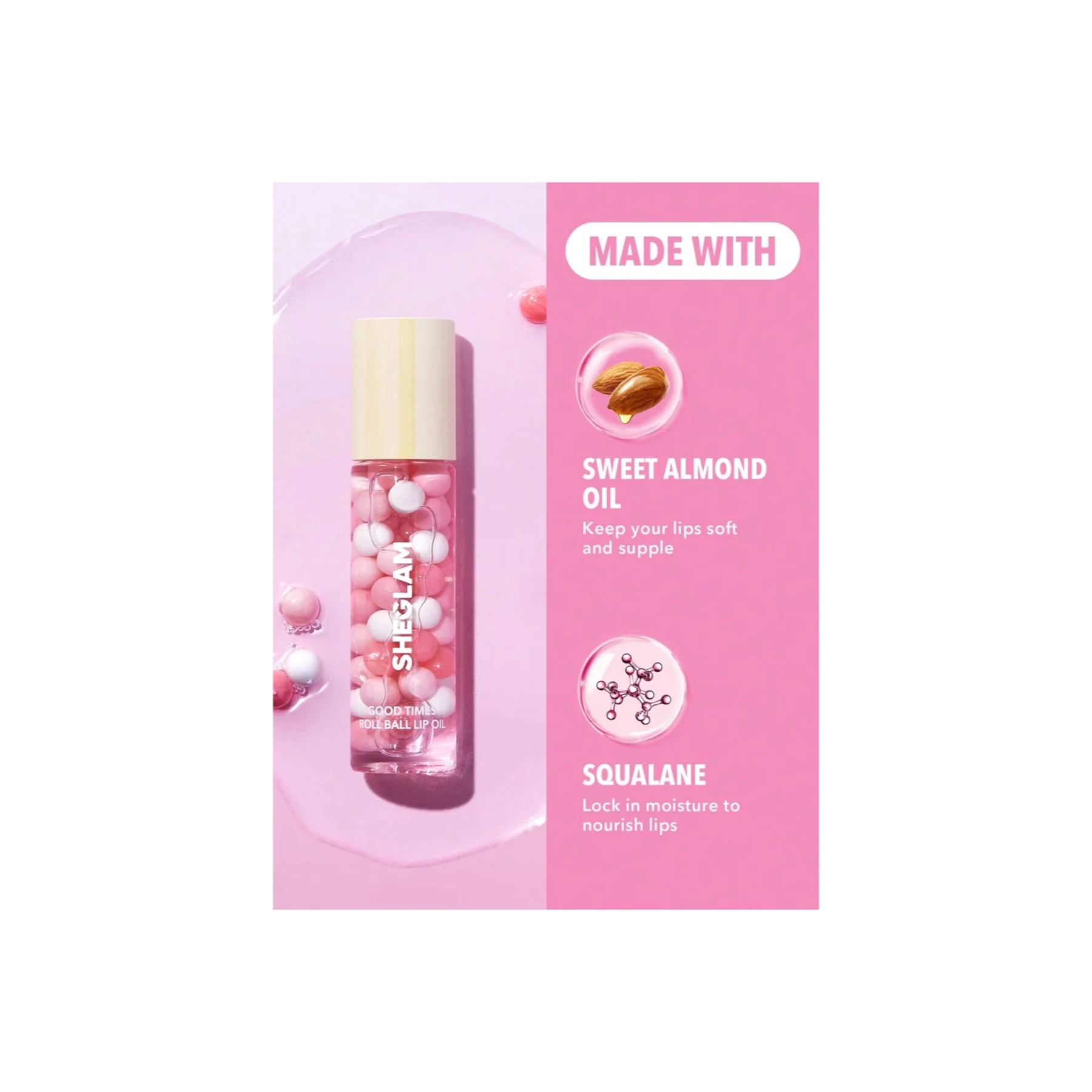 Sheglam Good Times Roll Ball Lip Oil - Image 3
