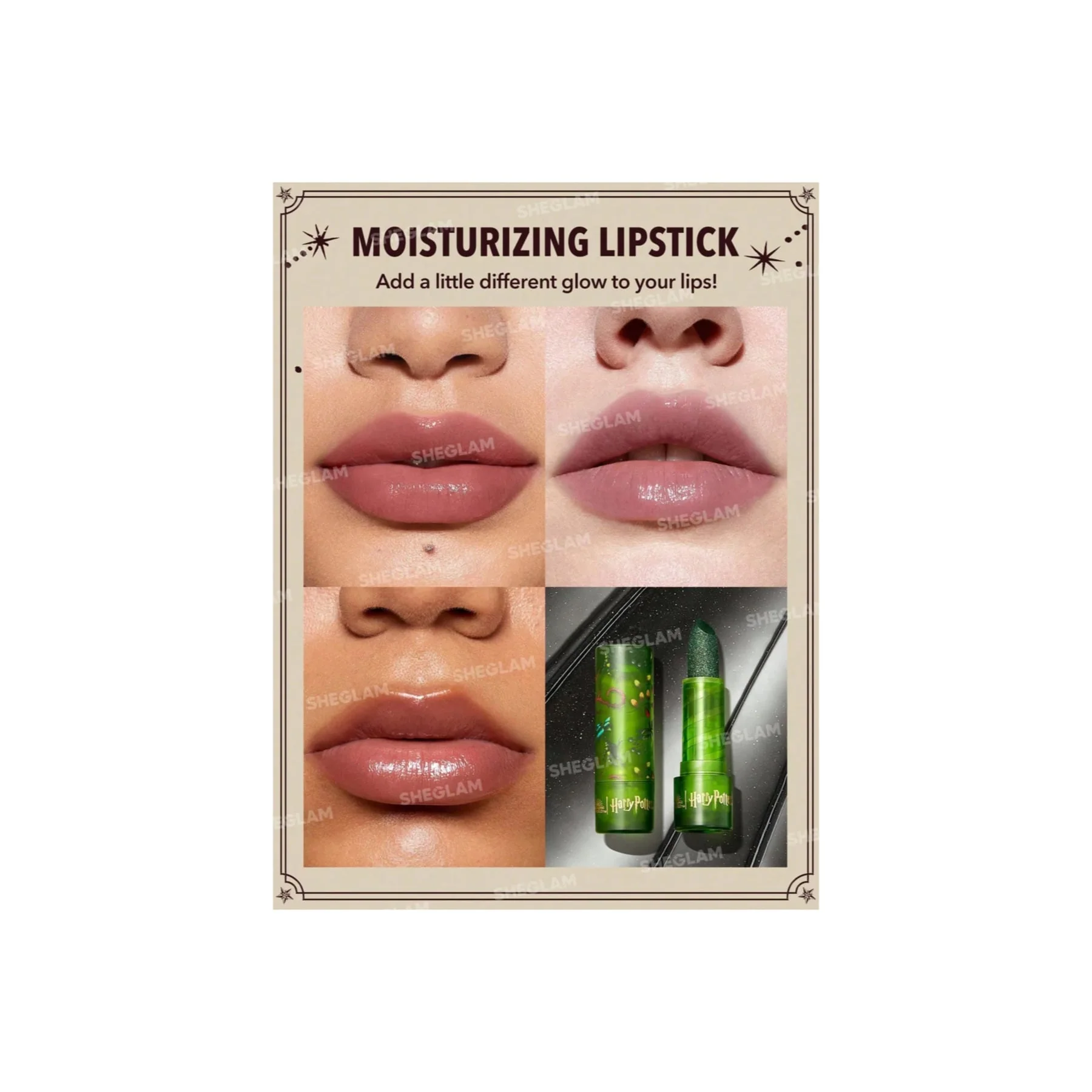 Sheglam Harry Potter Gifted Herbologist Glitter Lipstick - Image 4