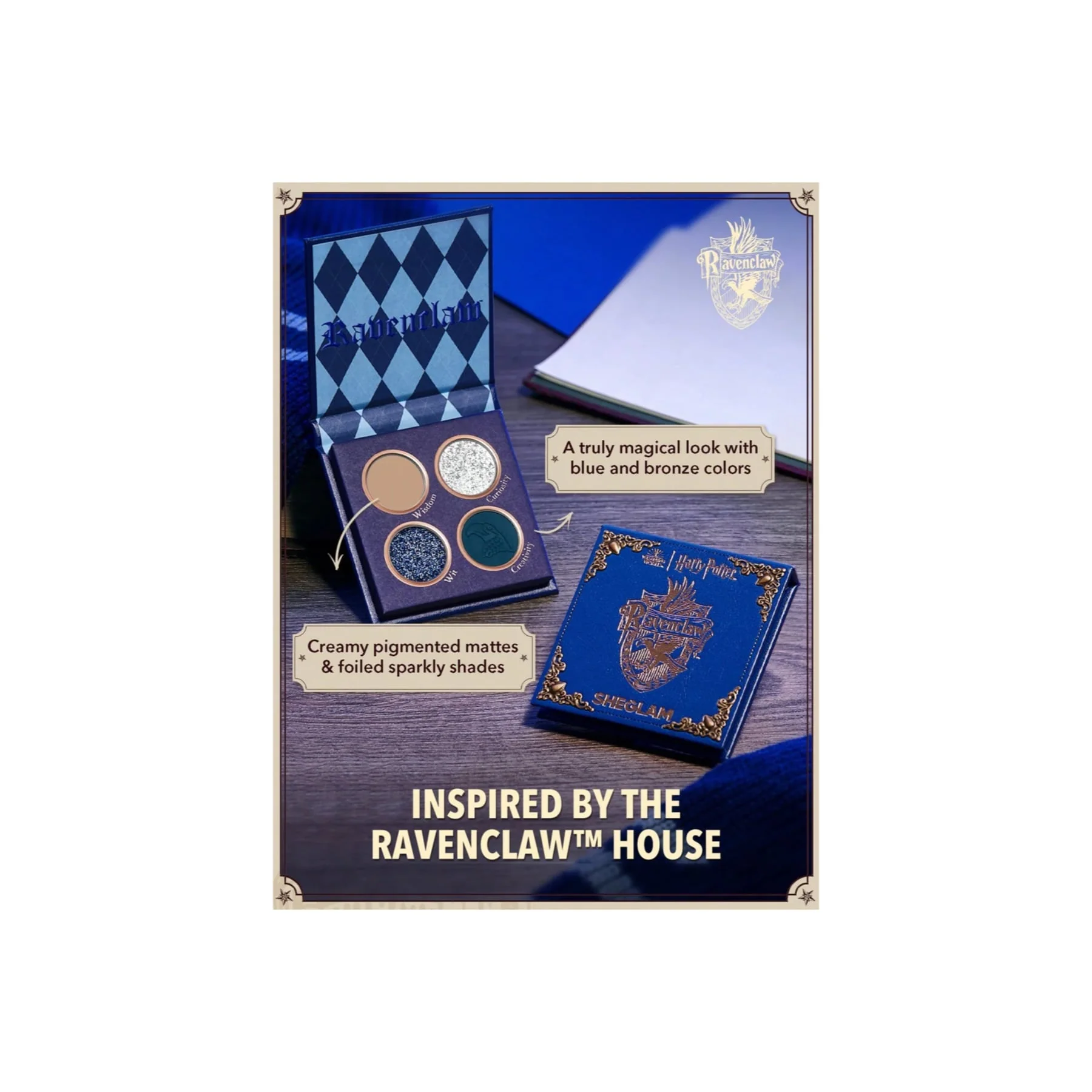 Sheglam Harry Potter House Eyeshadow Palette - 4 shades - Image 12