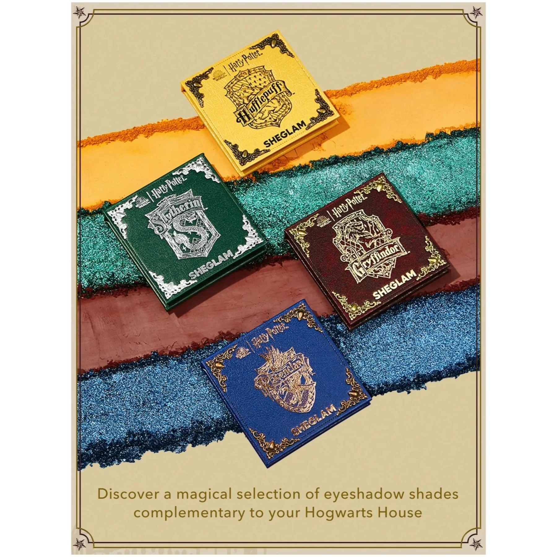 Sheglam Harry Potter House Eyeshadow Palette - 4 shades - Image 13