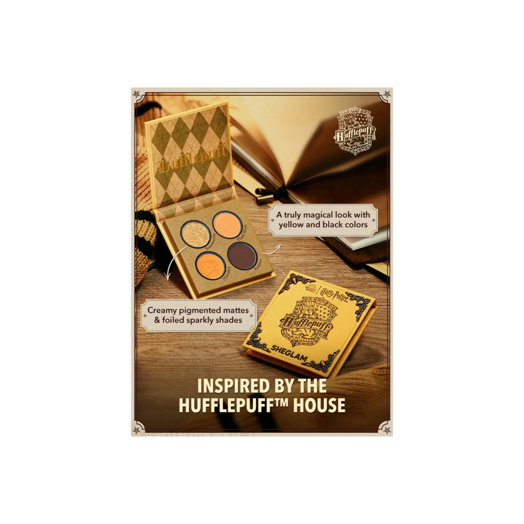 Sheglam Harry Potter House Eyeshadow Palette - 4 shades - Image 25