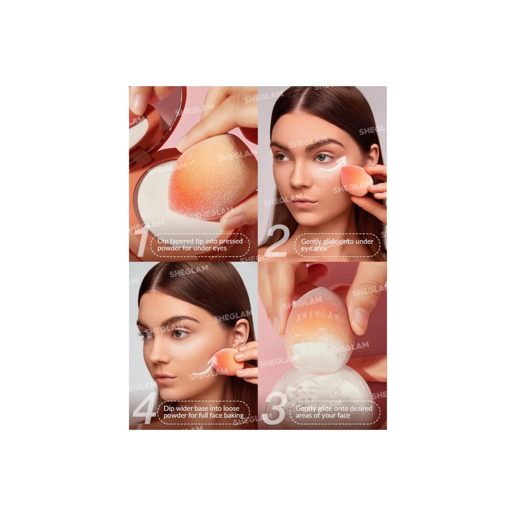 Sheglam Insta-Ready Powder Sponge - Image 7