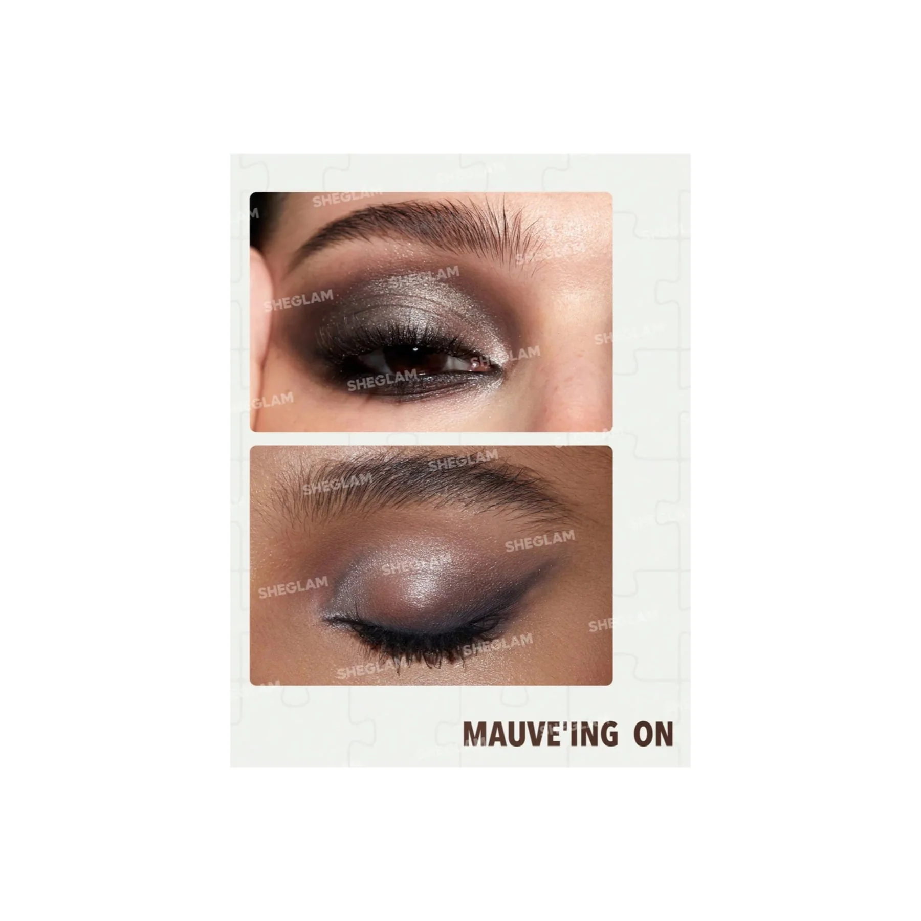 Sheglam Jazy Jigsaw Eyeshadow Palette - 8 shades - Image 12