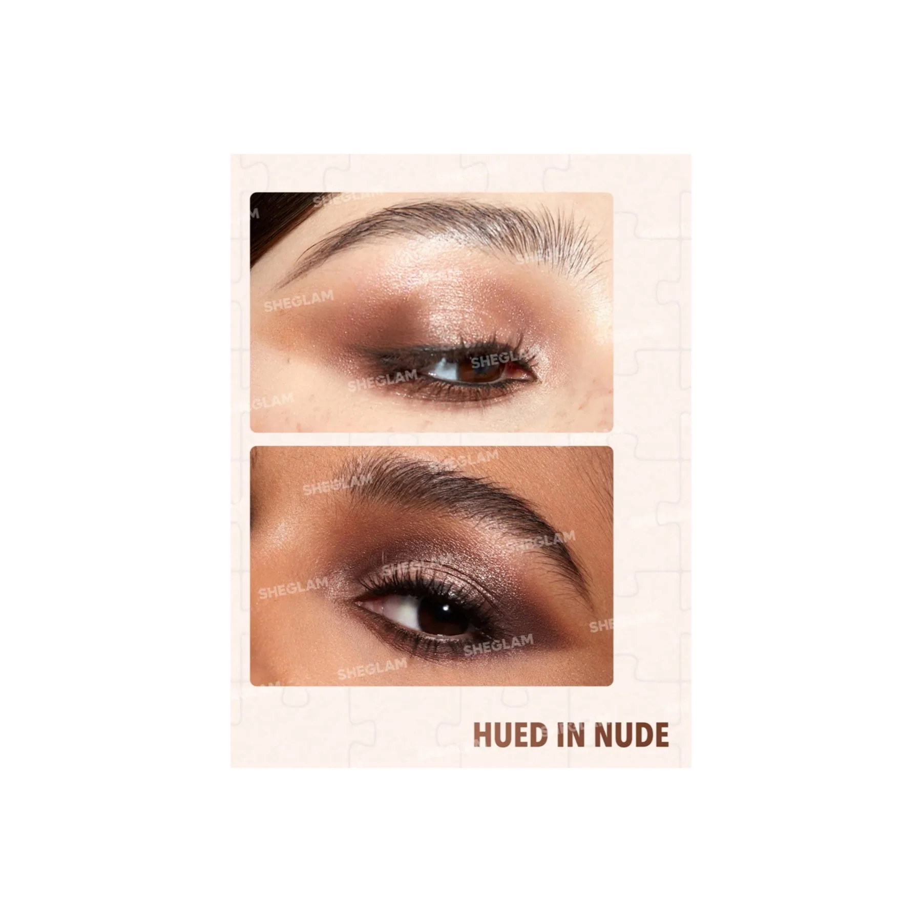 Sheglam Jazy Jigsaw Eyeshadow Palette - 8 shades - Image 4