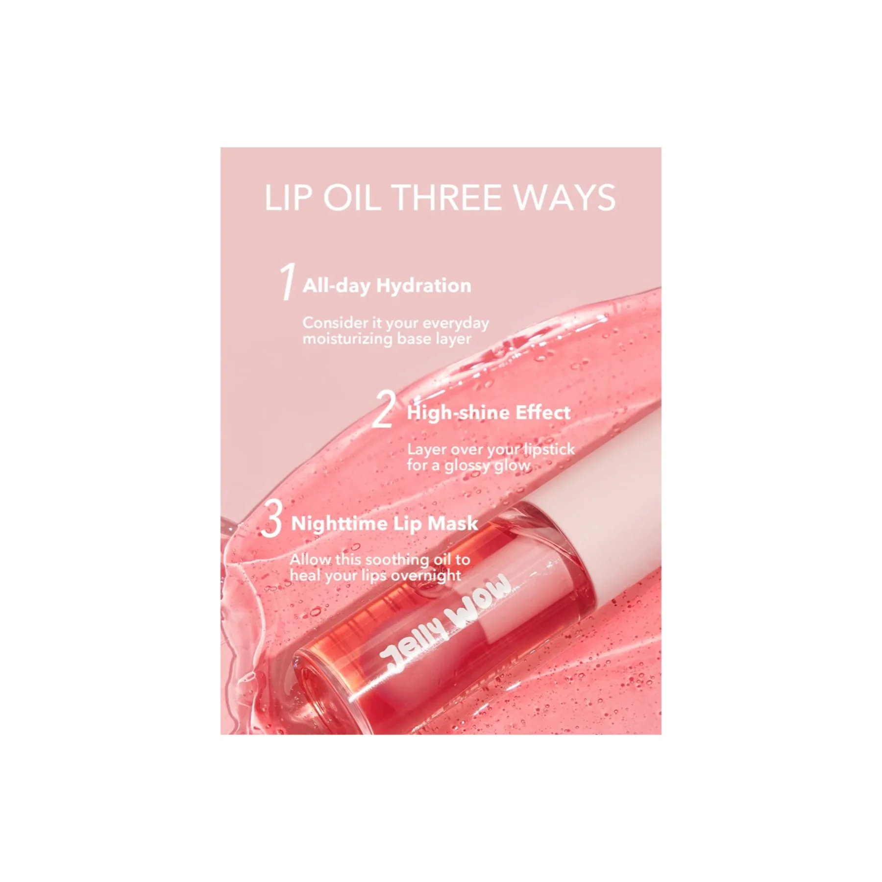 Sheglam Jelly Wow Hydrating Lip Oil - Image 6