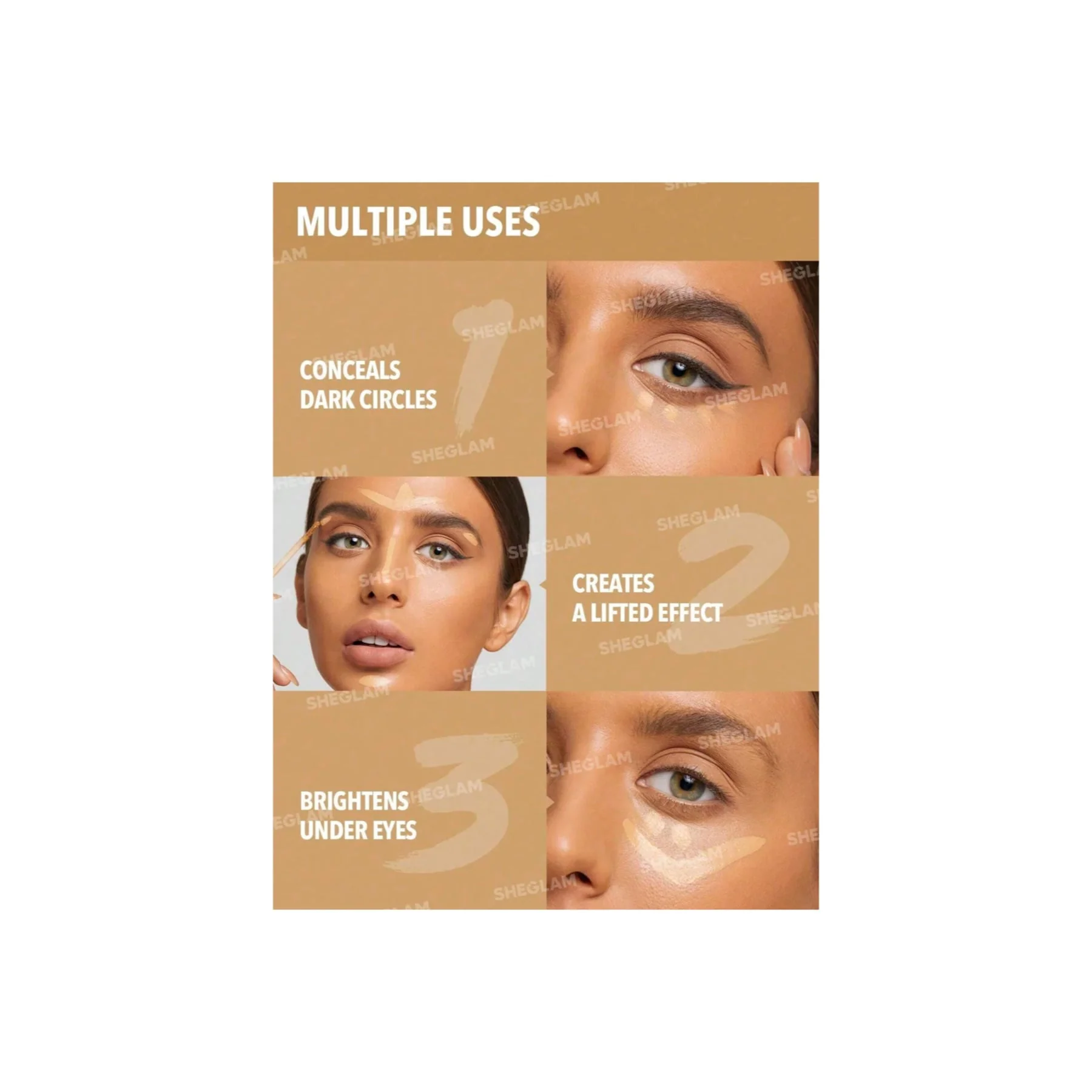 Sheglam Like Magic 12Hr Full Coverage Concealer - Image 11