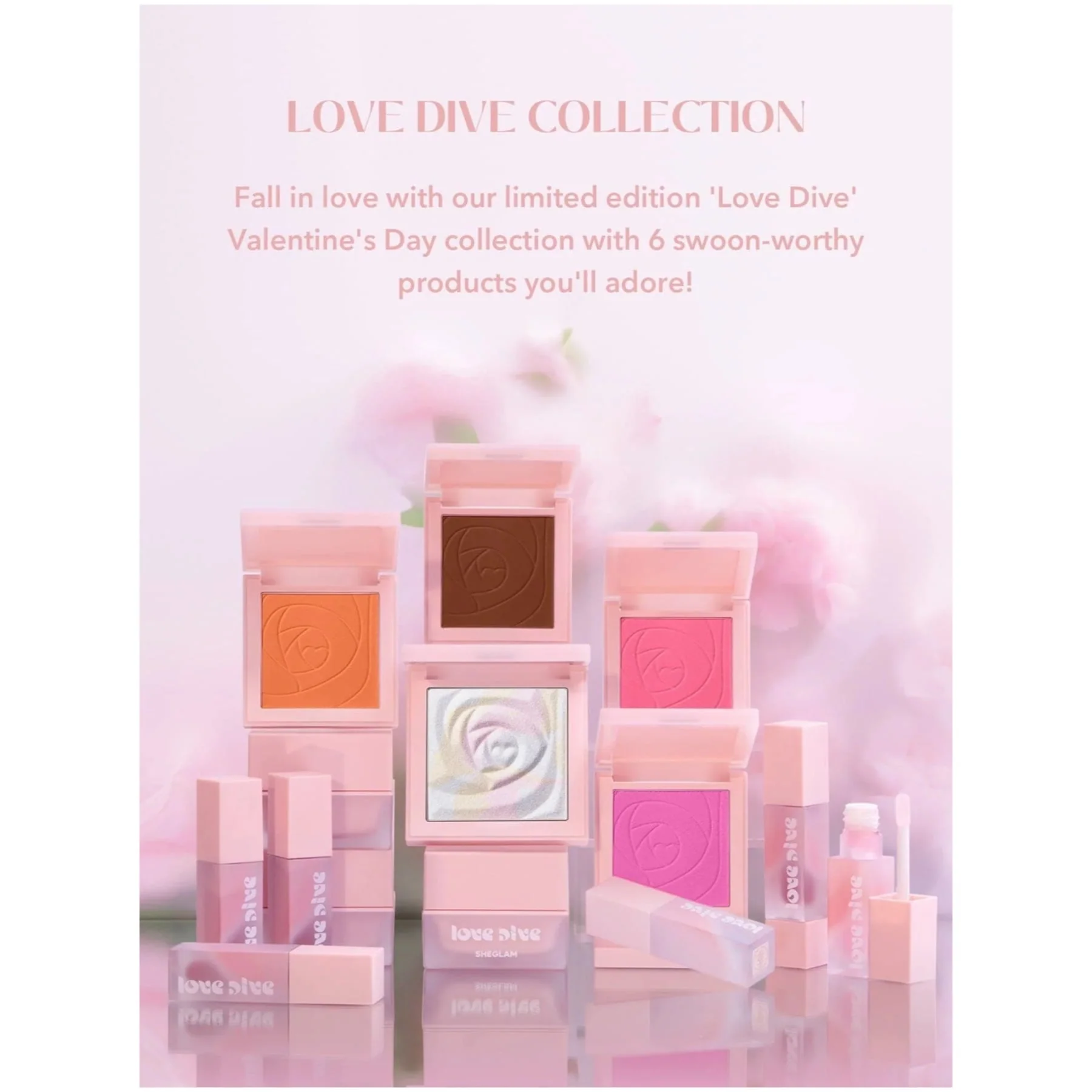 Sheglam Love Dive Tender Heart Powder Blush - Image 14